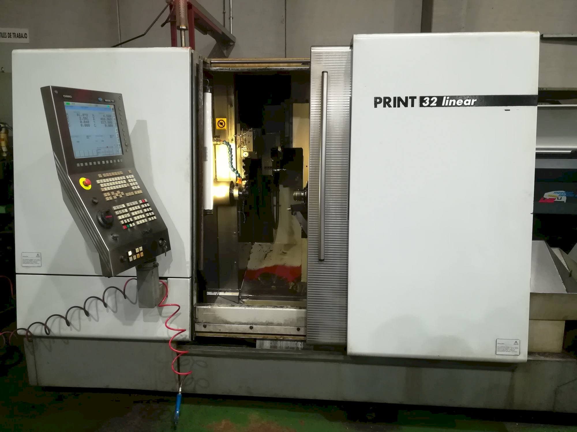 Makine Gildemeister Sprint 32 linear - Önden görünüm