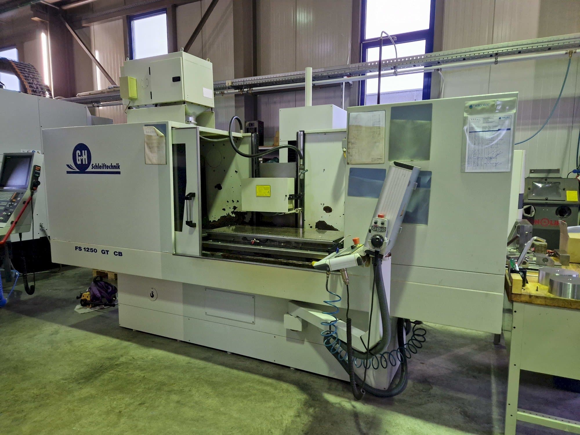 Makine  GEIBEL & HOTZ FS 1250 GT CB - Önden görünüm