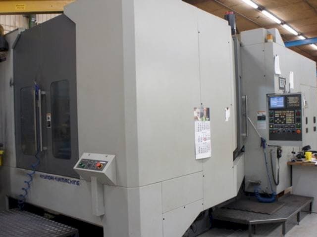 Makine  Hyundai HS 630/800 - Önden görünüm