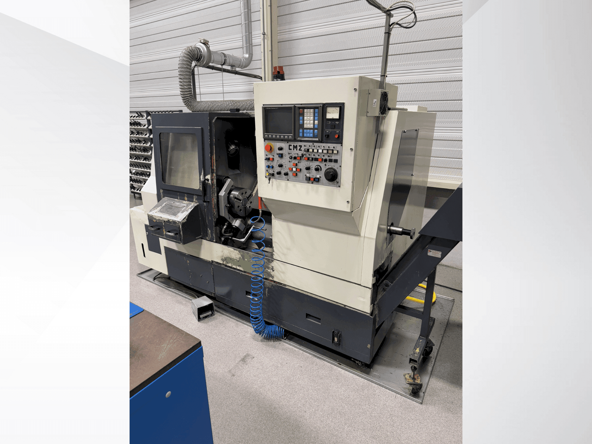 Makine  CMZ TB1 480 A - Önden görünüm