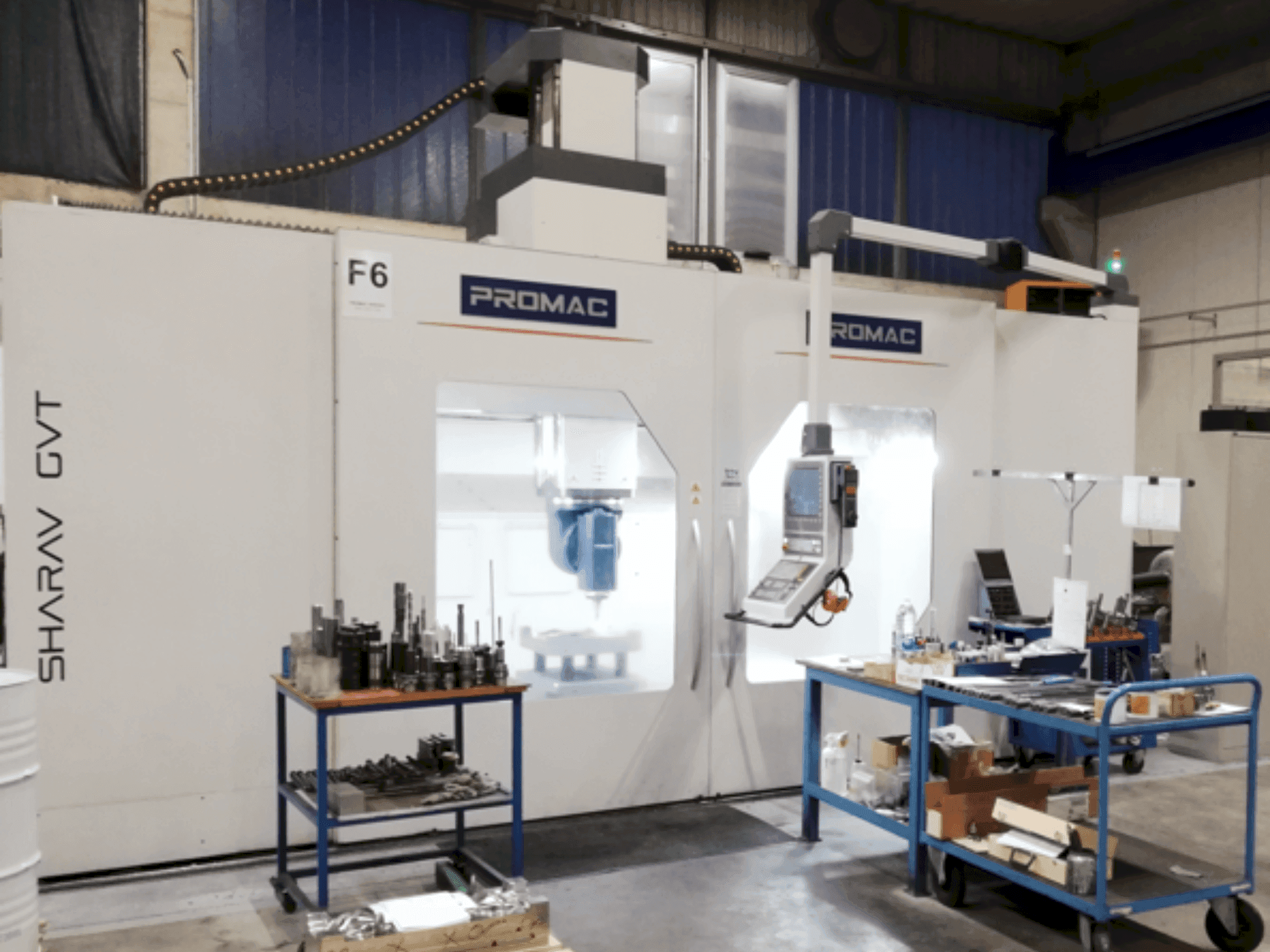 Makine  PROMAC SHARAV GTV 3.5 - Önden görünüm