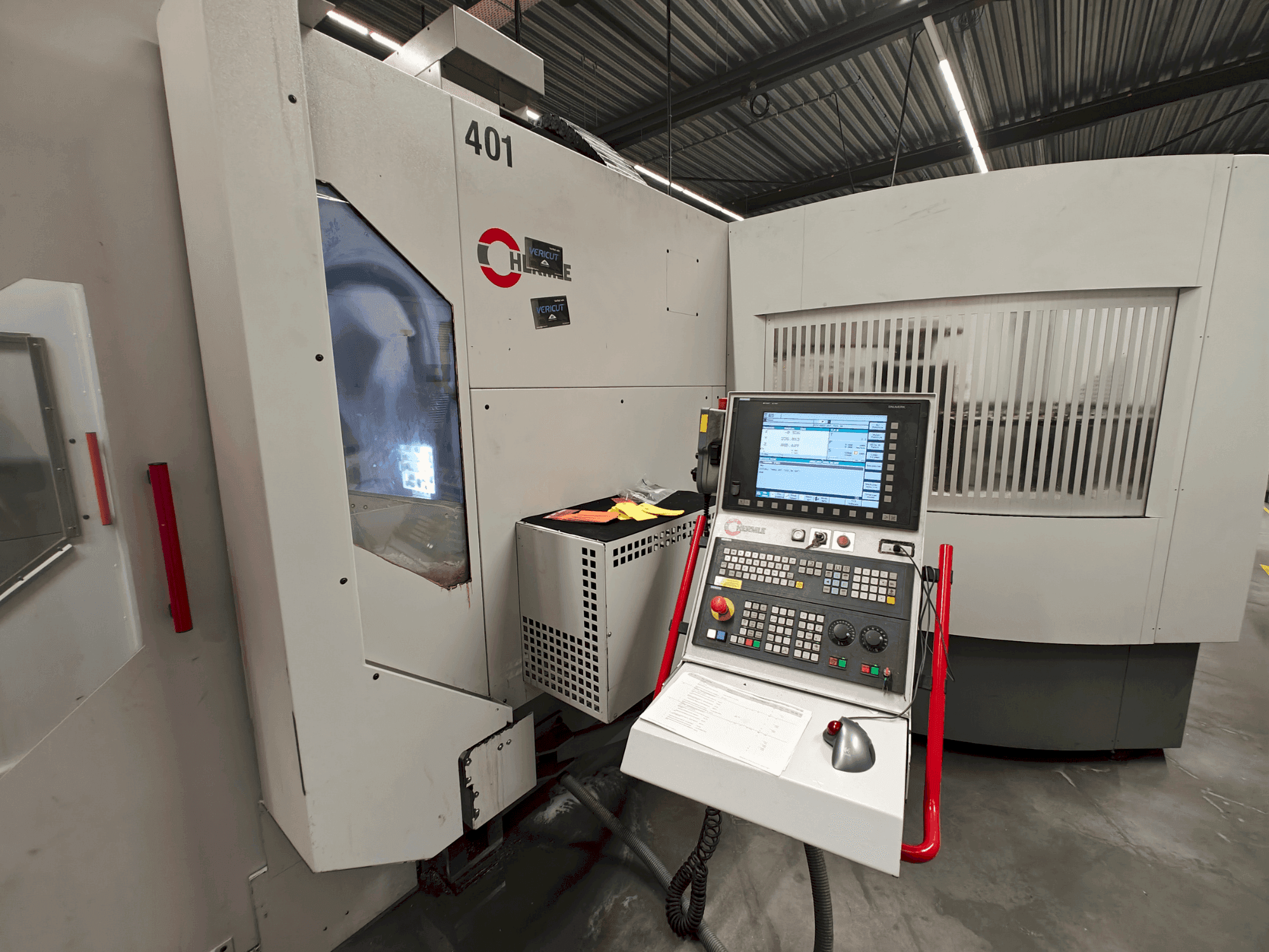 Makine  HERMLE C 40 U - Önden görünüm