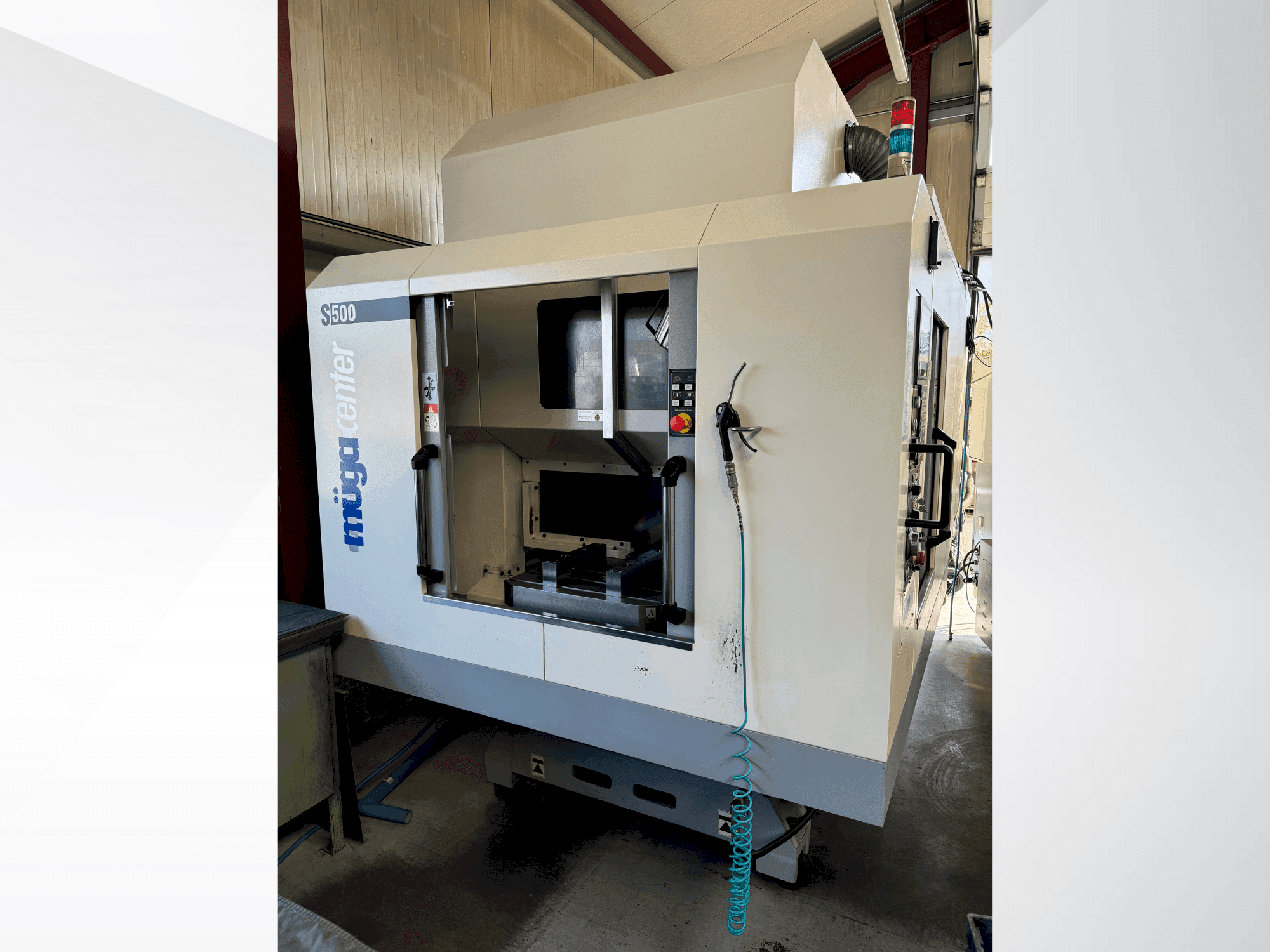 Makine  Muga S500 - Önden görünüm