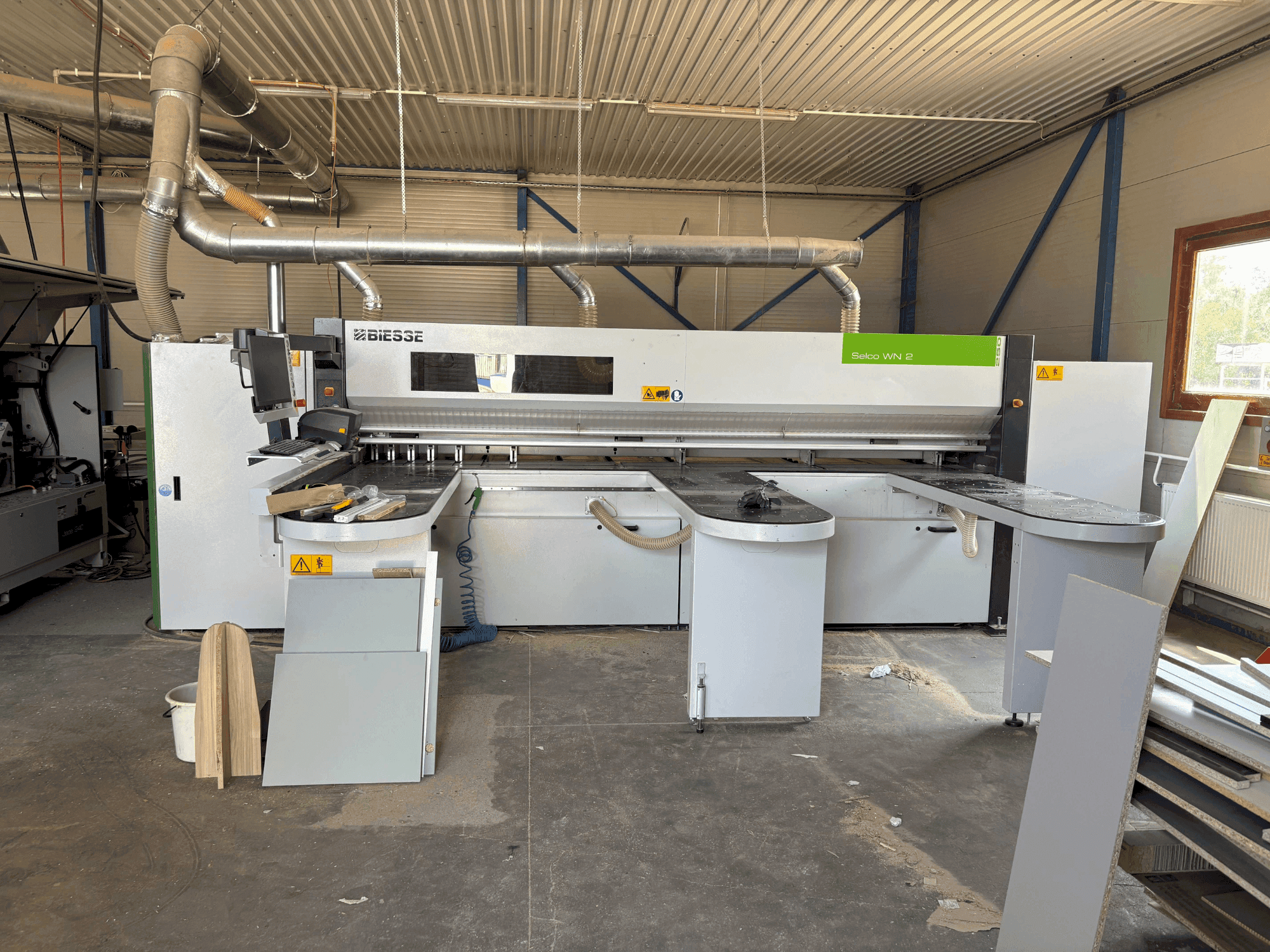 Makine  BIESSE Selco WN 2 - Önden görünüm