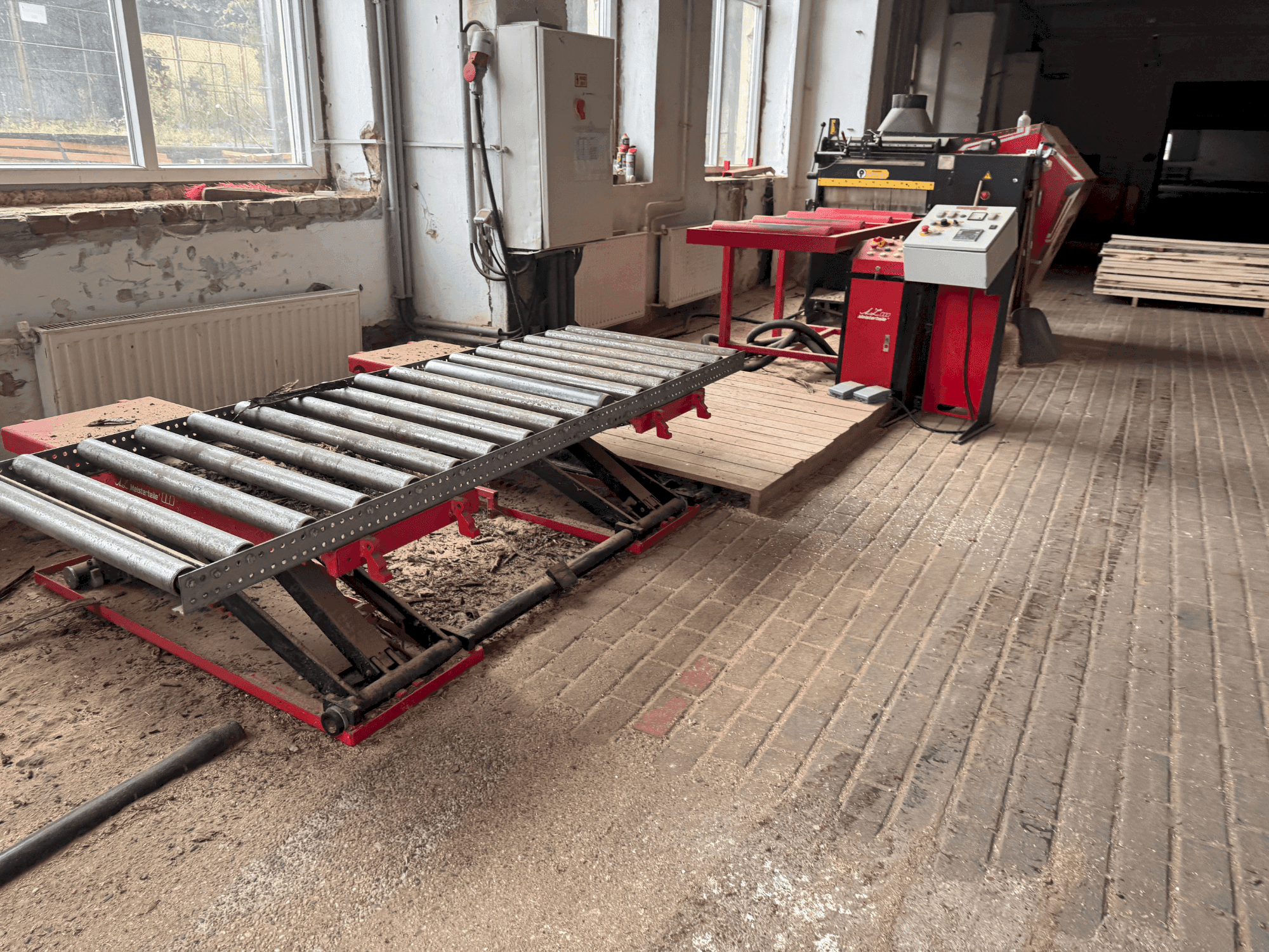 Makine  WRAVOR Multirip 750 20-100 - Önden görünüm
