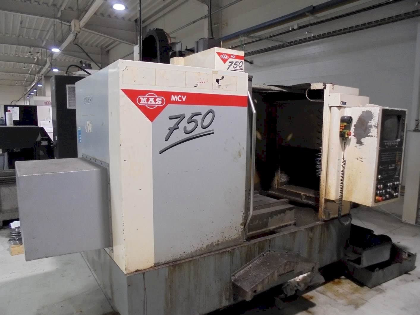 Makine  KOVOSVIT MAS MCV 750 - Önden görünüm