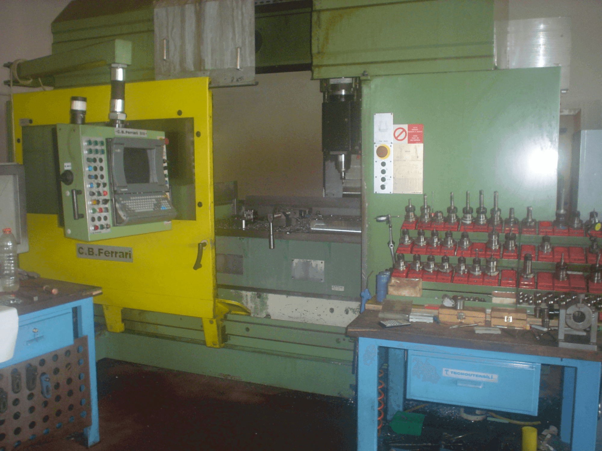 Makine  C.B. Ferrari B18 - Önden görünüm