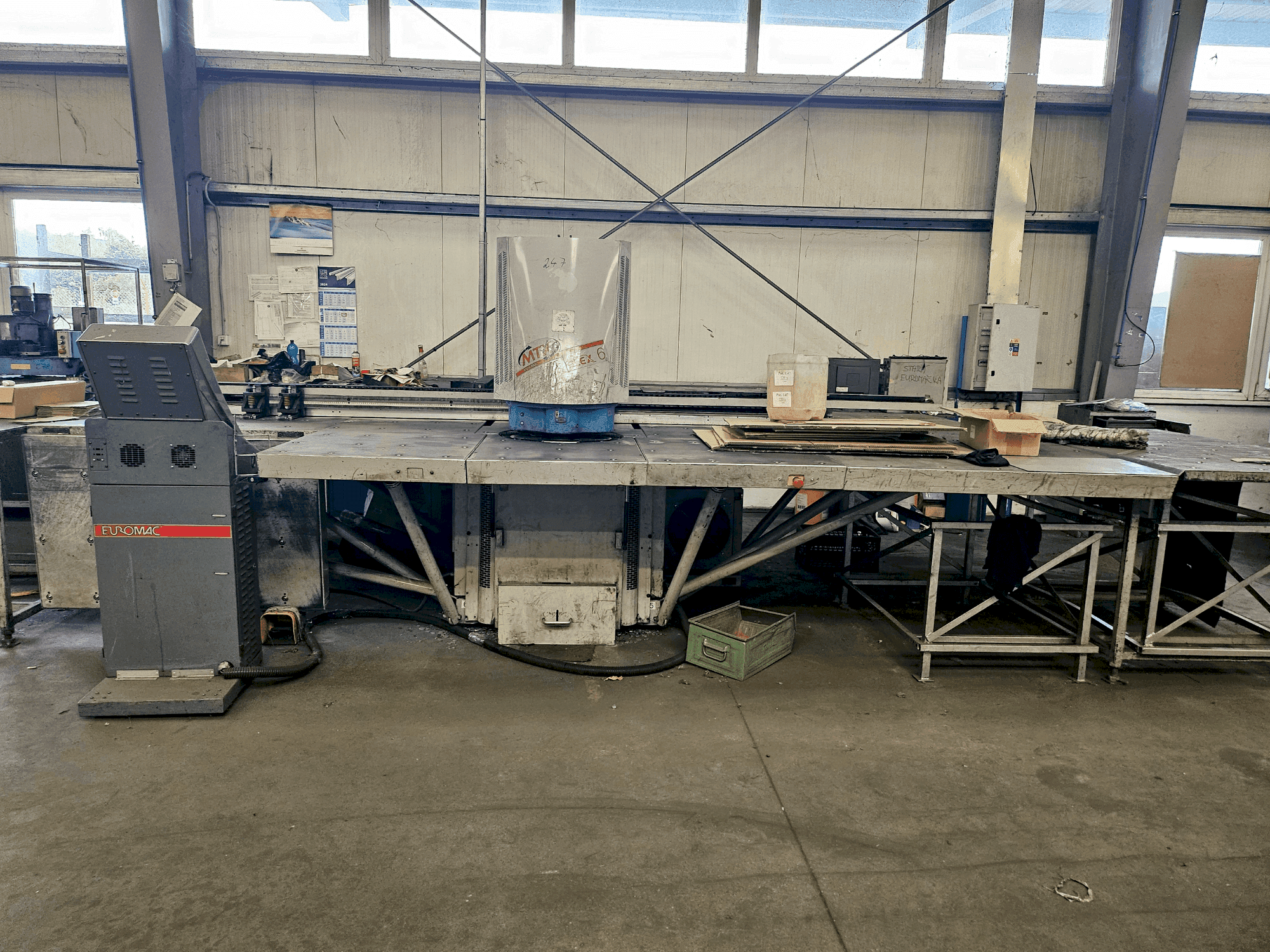 Makine  Euromac MTX Flex 6 - Önden görünüm