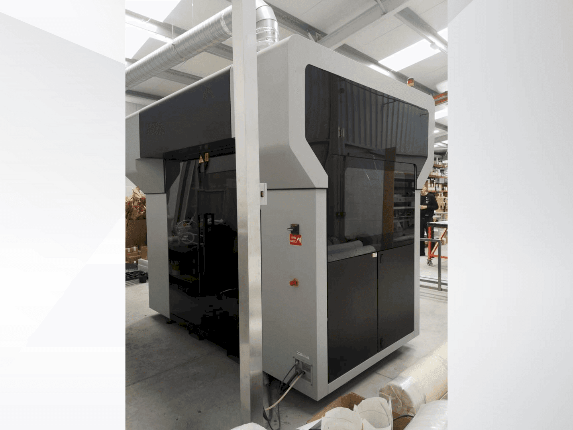 Makine  MASSIVIT 1800 PRO - Önden görünüm