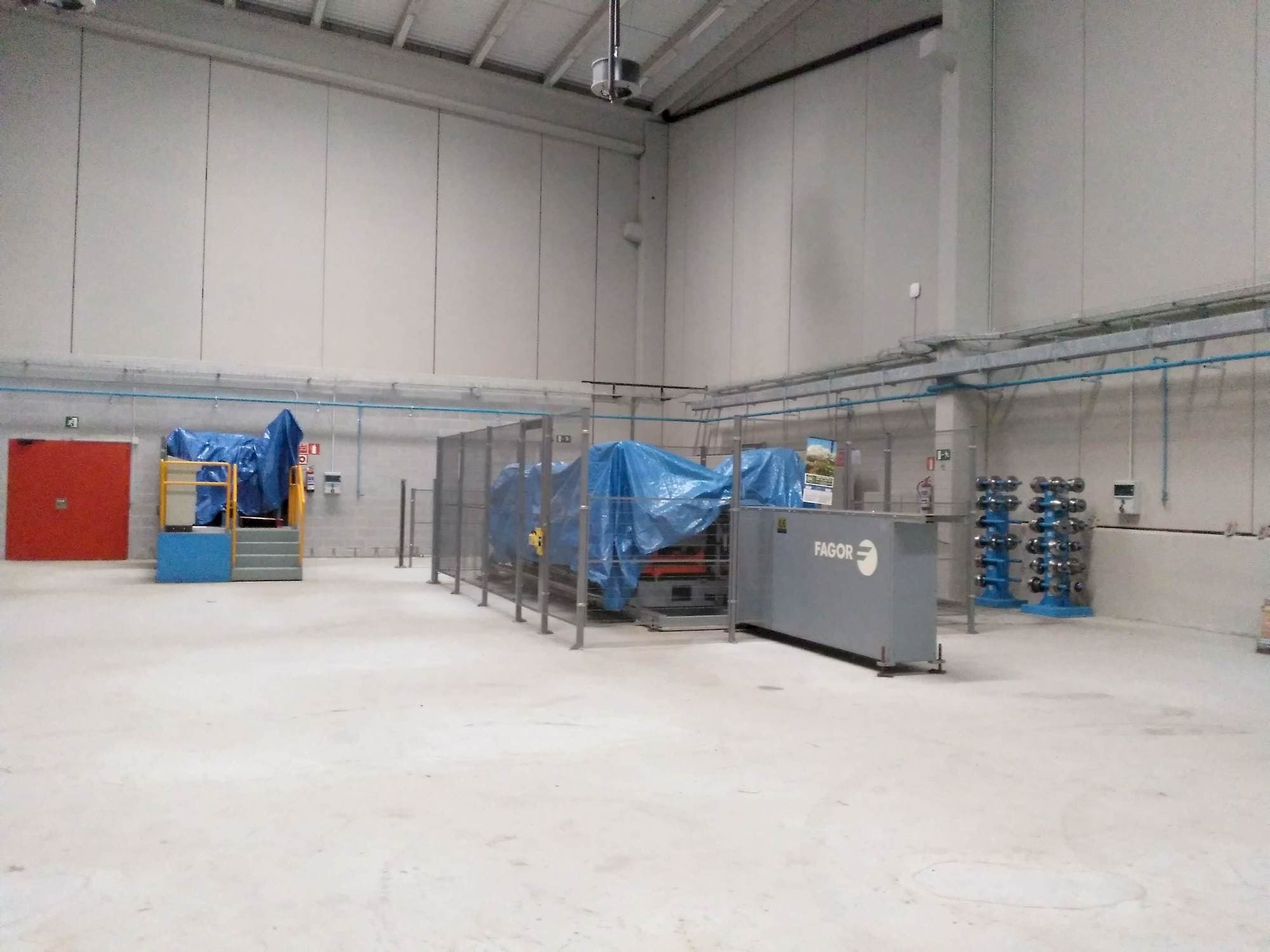 Makine  Fagor									  - Önden görünüm