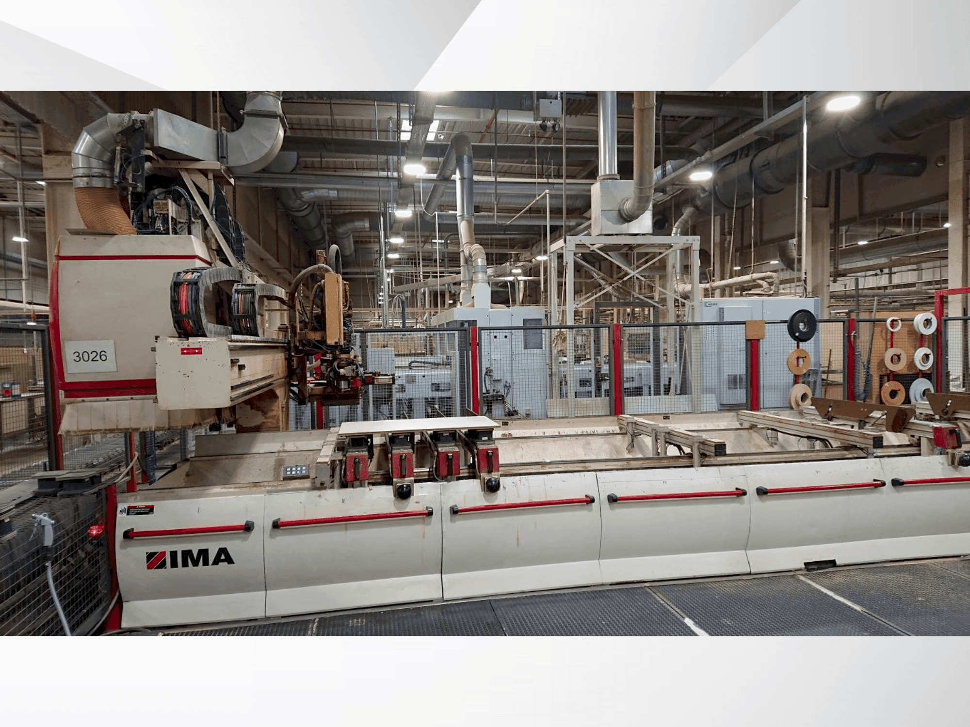 Makine  IMA BIMA 410 / V Typ 140 / 600 - Önden görünüm