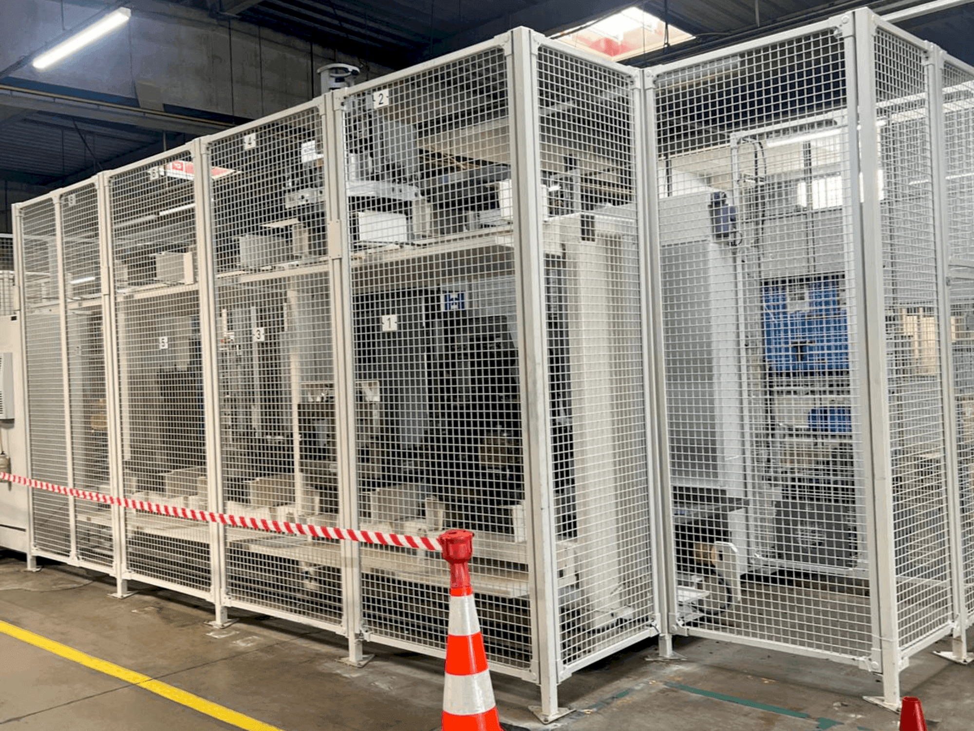 Makine  HELLER MCH 250 - Önden görünüm