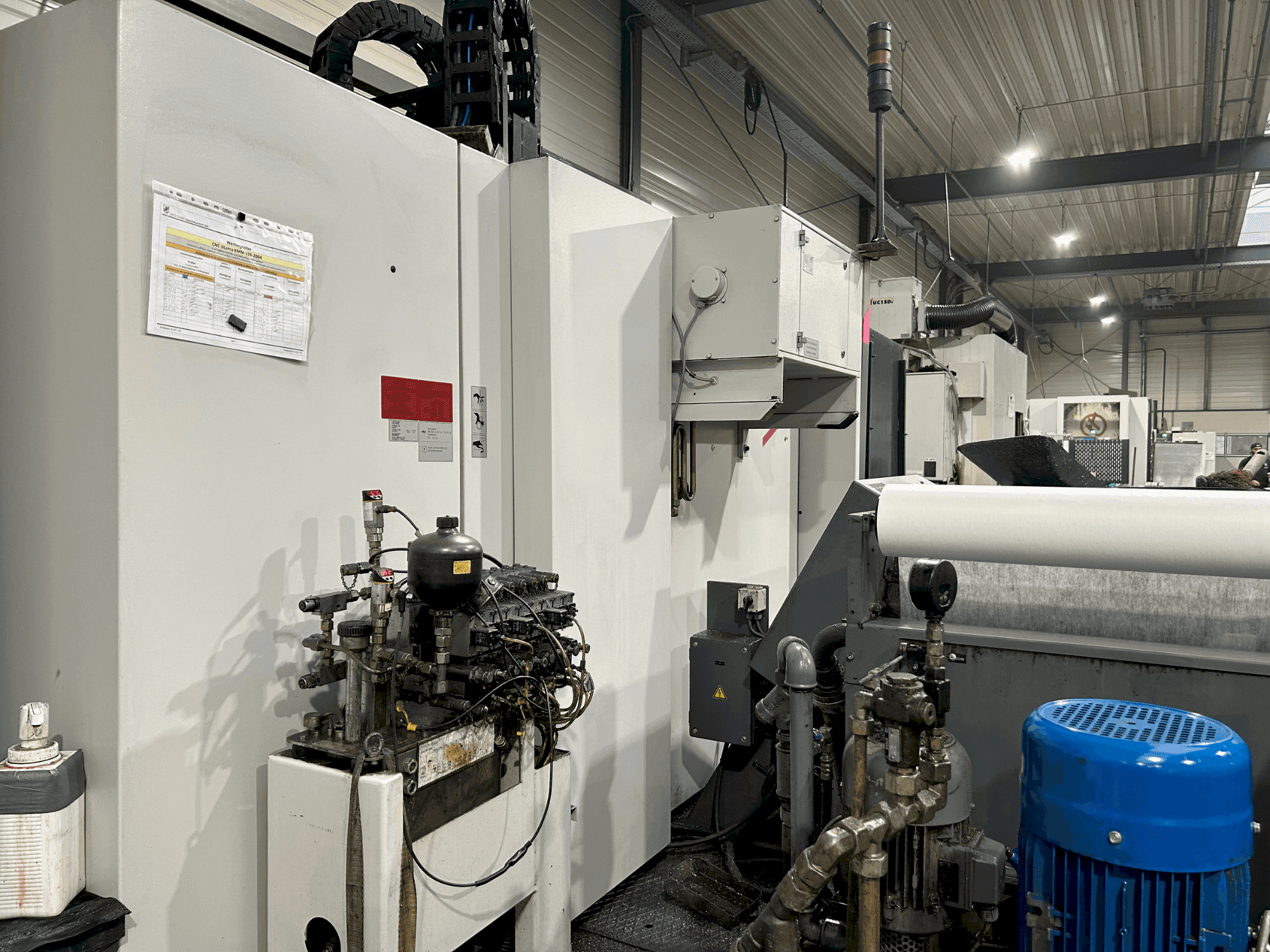 Makine  STAMA MC 326 TWIN - Önden görünüm