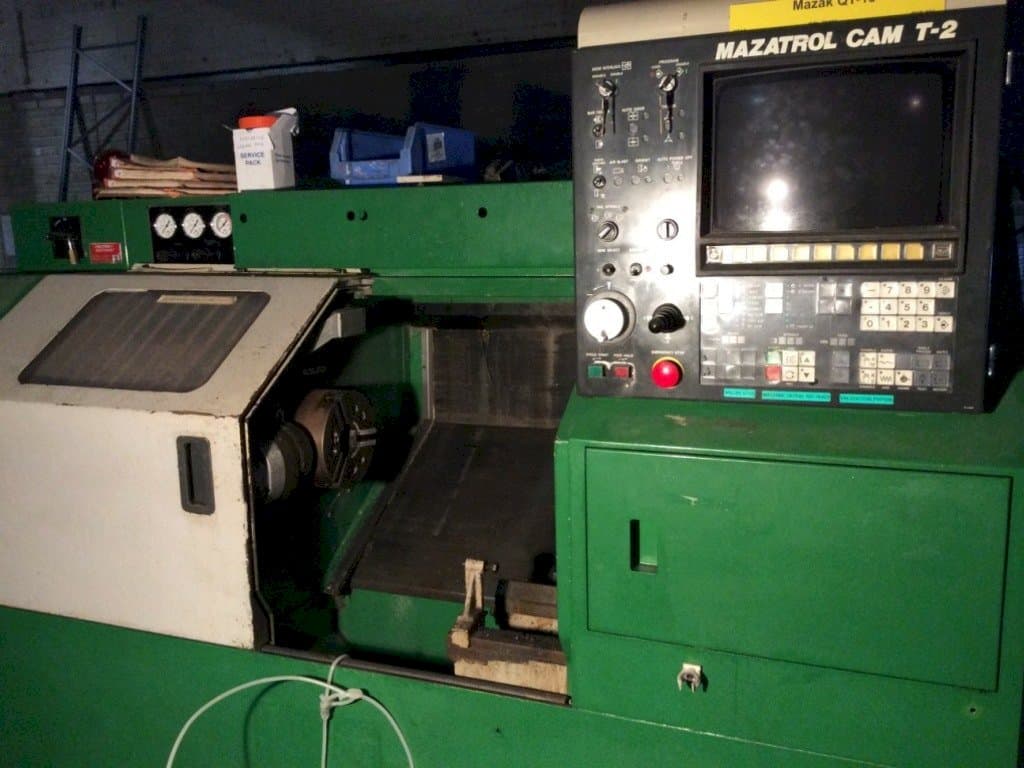Makine  Mazak Super QuickTurn 15MS - Önden görünüm