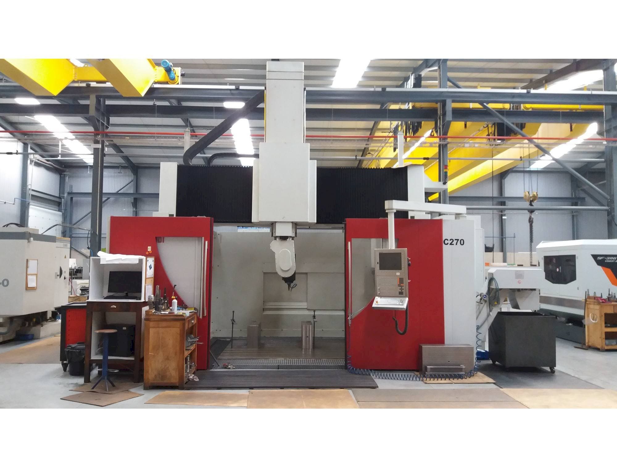 Makine  Rambaudi RC 270 - Önden görünüm