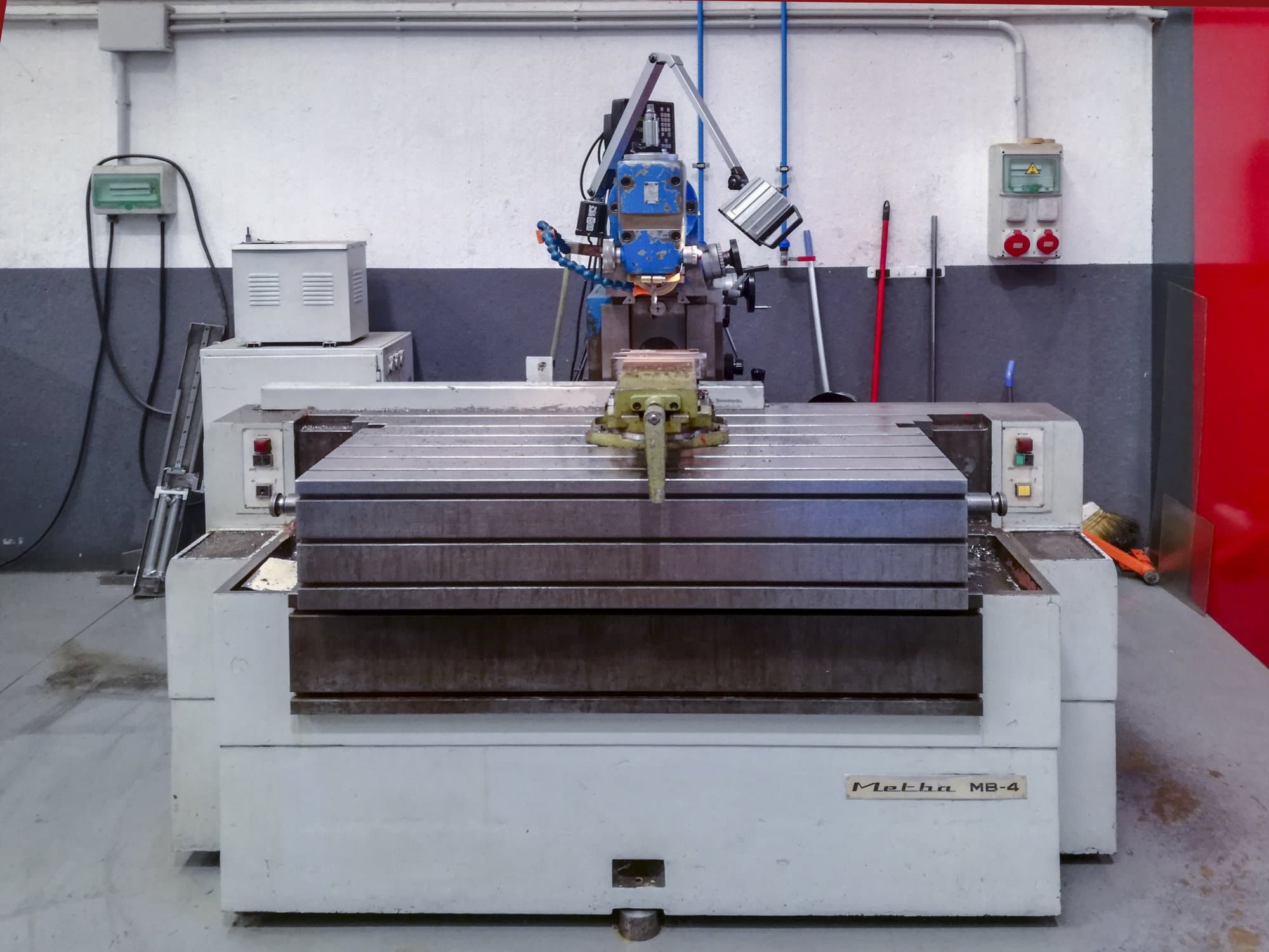 Makine  Metba - Önden görünüm MB-4