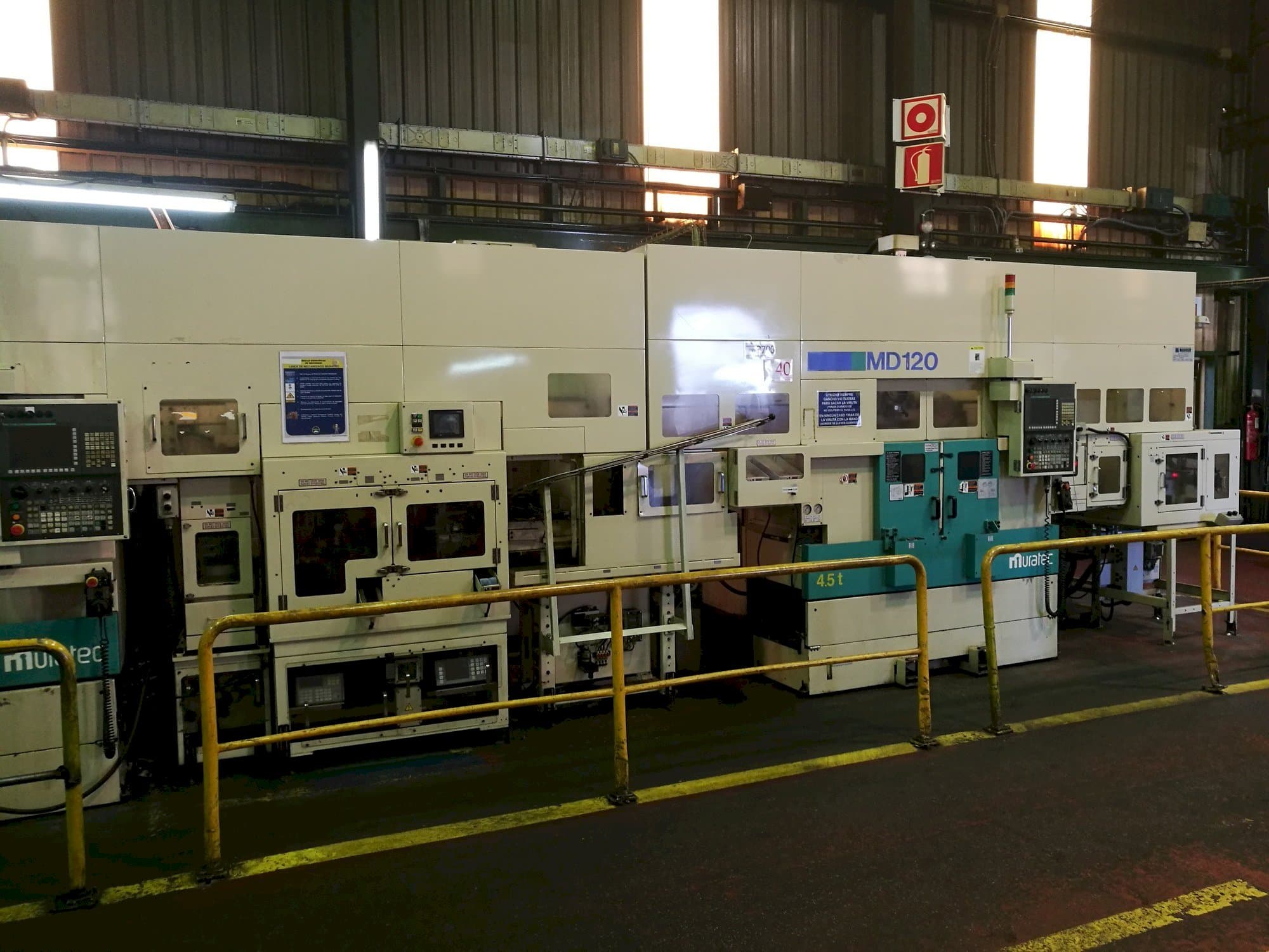 Makine  Muratec MD120 - Önden görünüm