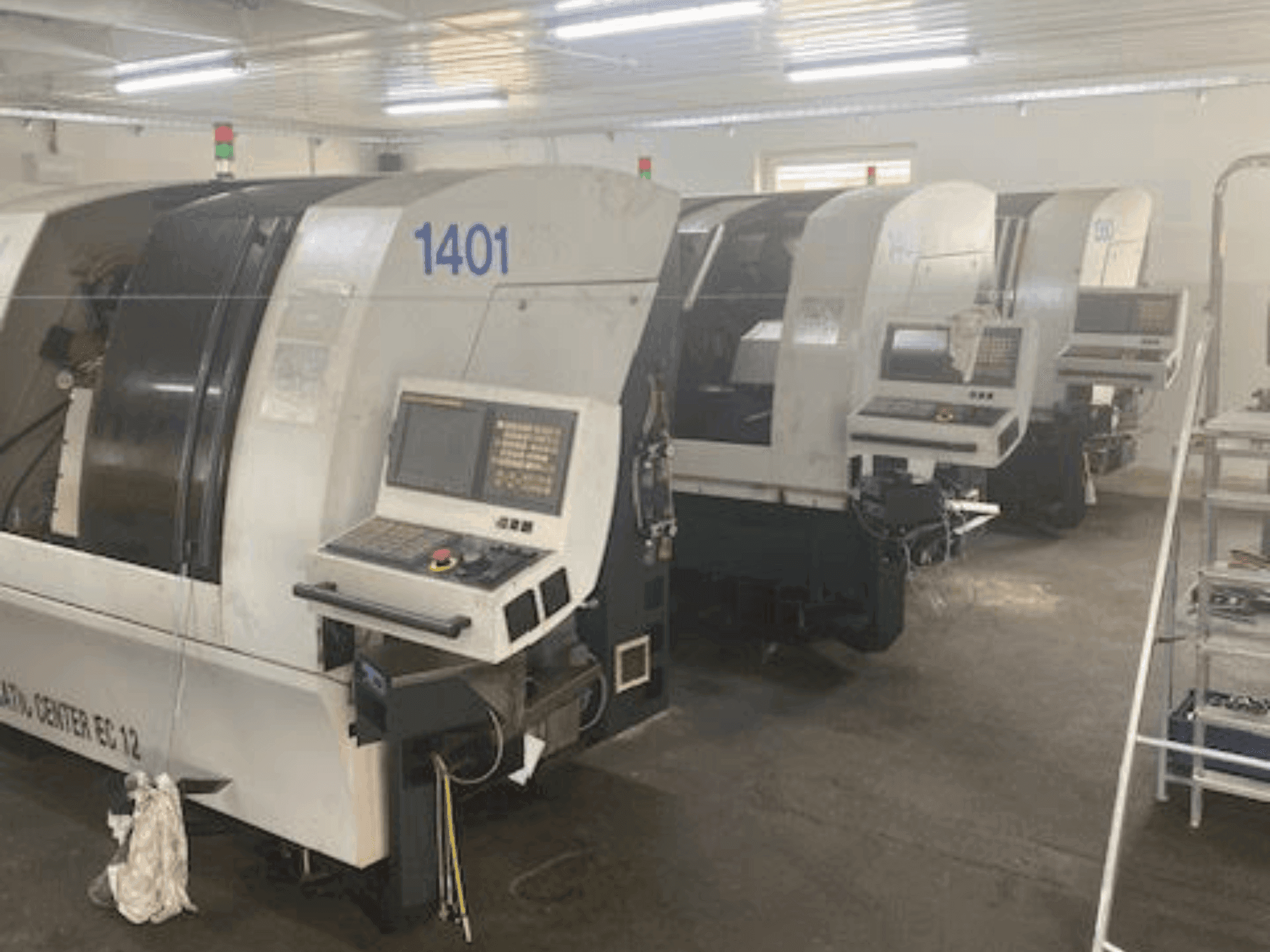 Makine  ESCO Escomatic EC12 - Önden görünüm