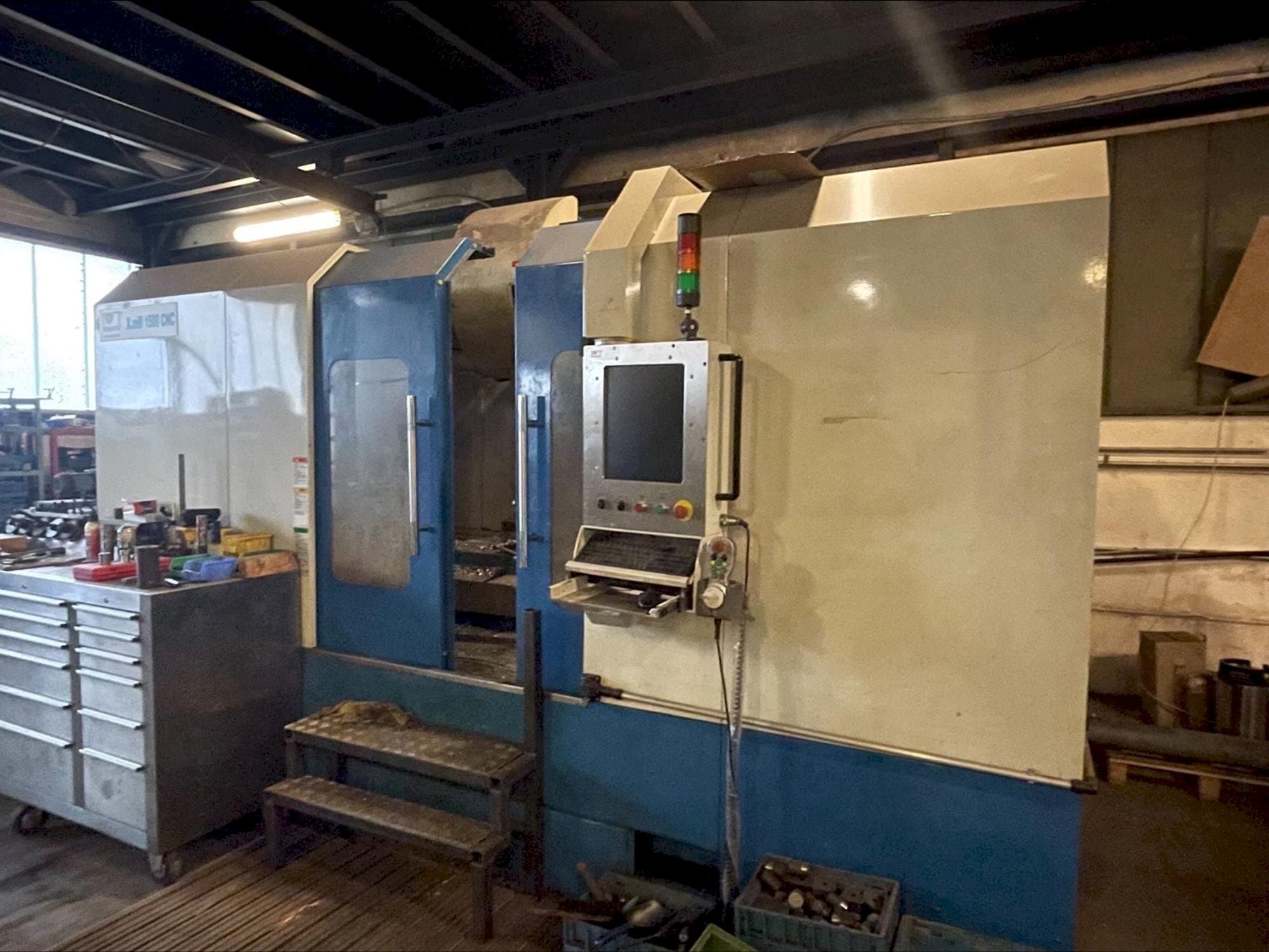 Makine  KNUTH LL 1500 CNC - Önden görünüm