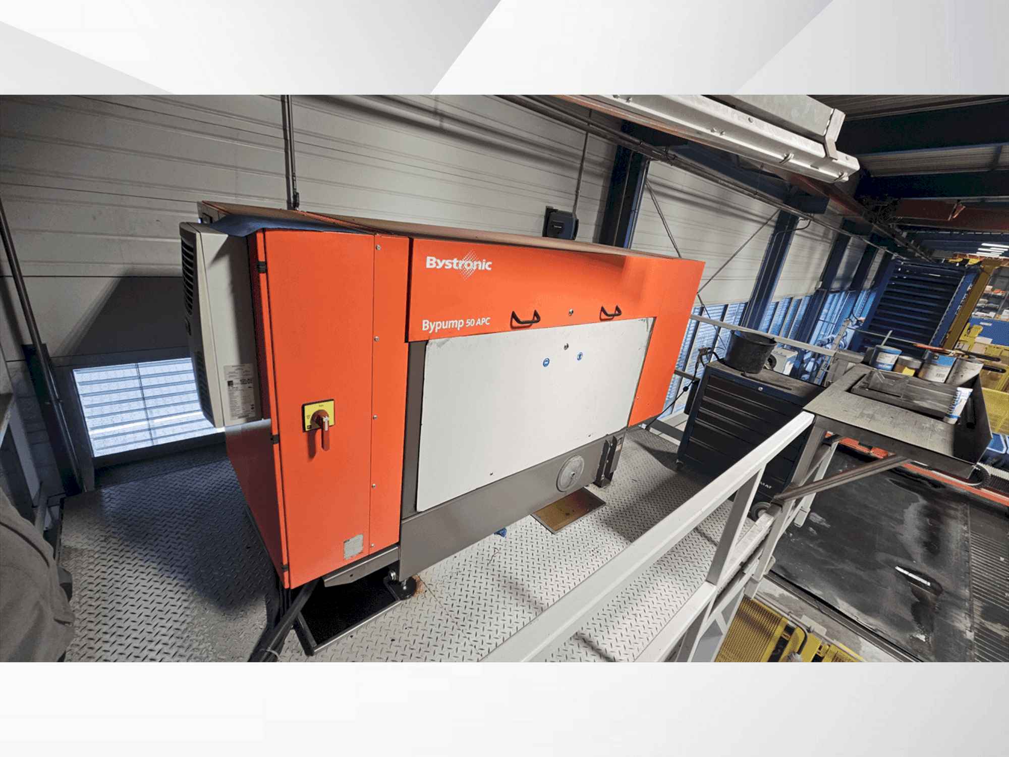 Makine  Bystronic Byjet 6030L - Önden görünüm