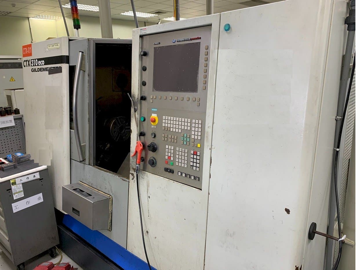 Makine  Gildemeister CTX 310V1 eco - Önden görünüm