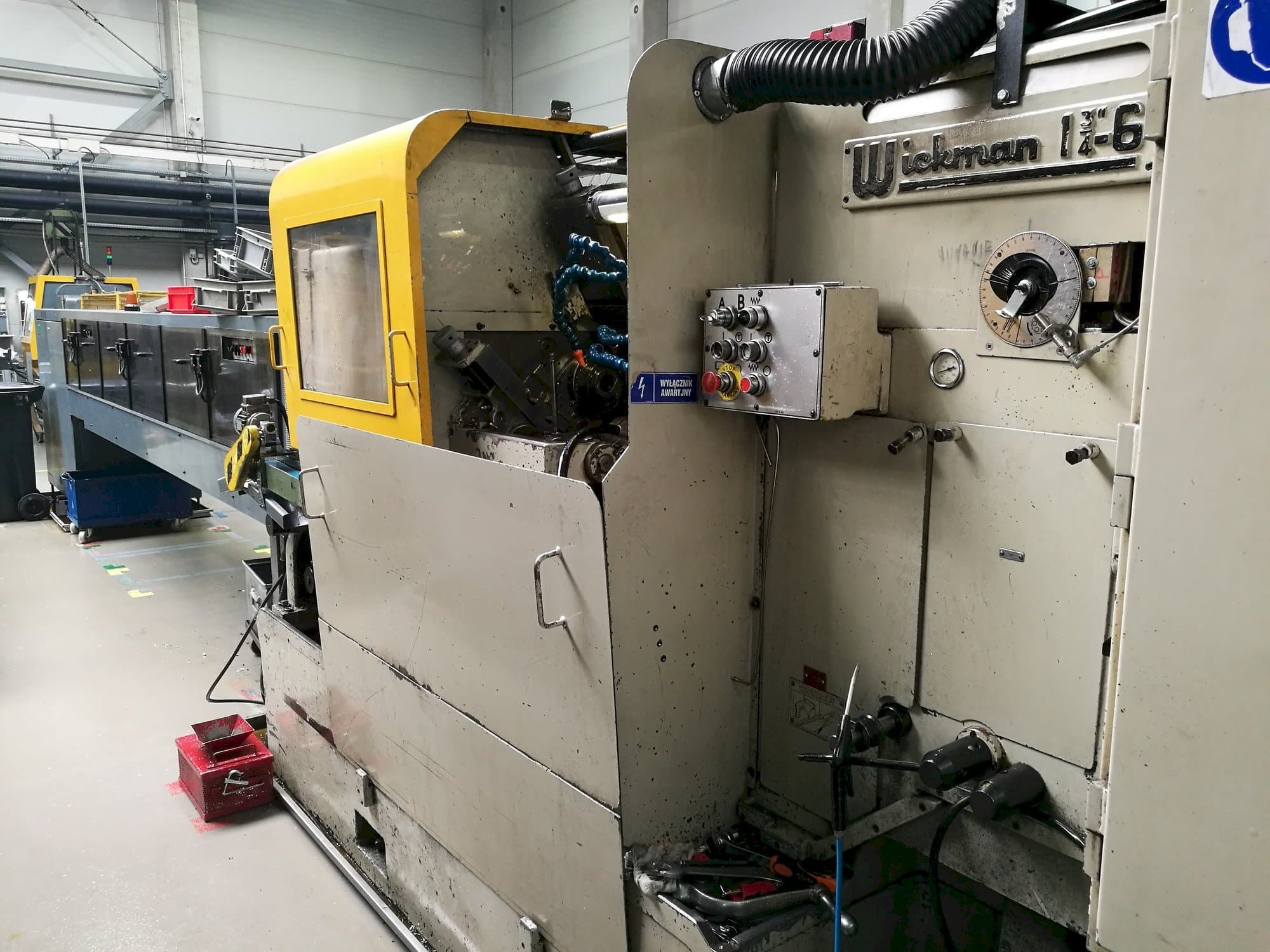 Makine  Wickman 1  3/4"-6 - Önden görünüm