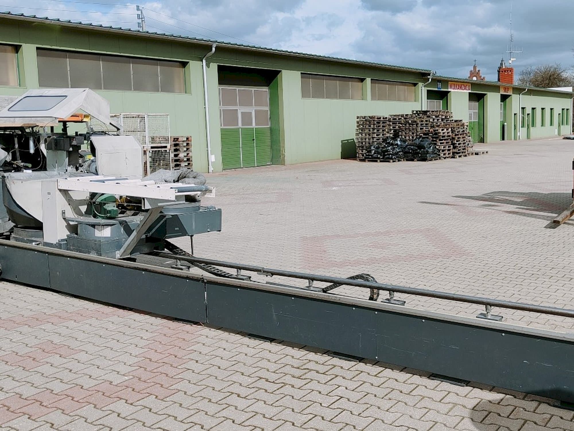 Makine  Elumatec DG 244/2 - Önden görünüm