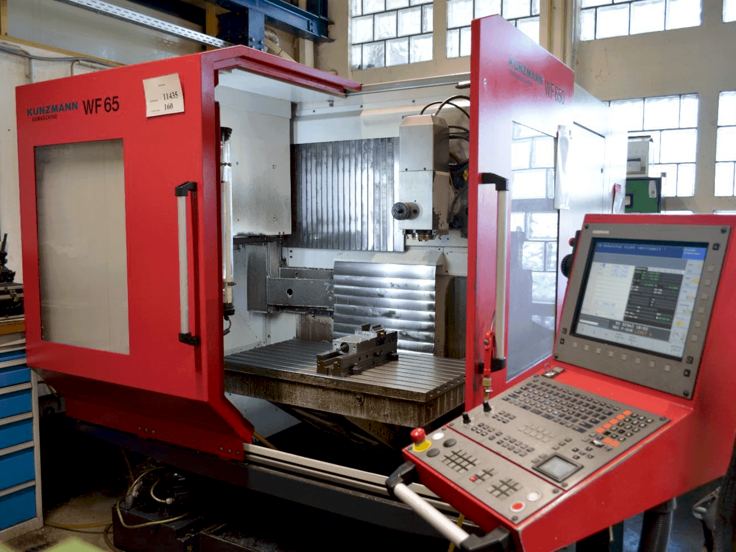 Makine  KUNZMANN WF650 - Önden görünüm