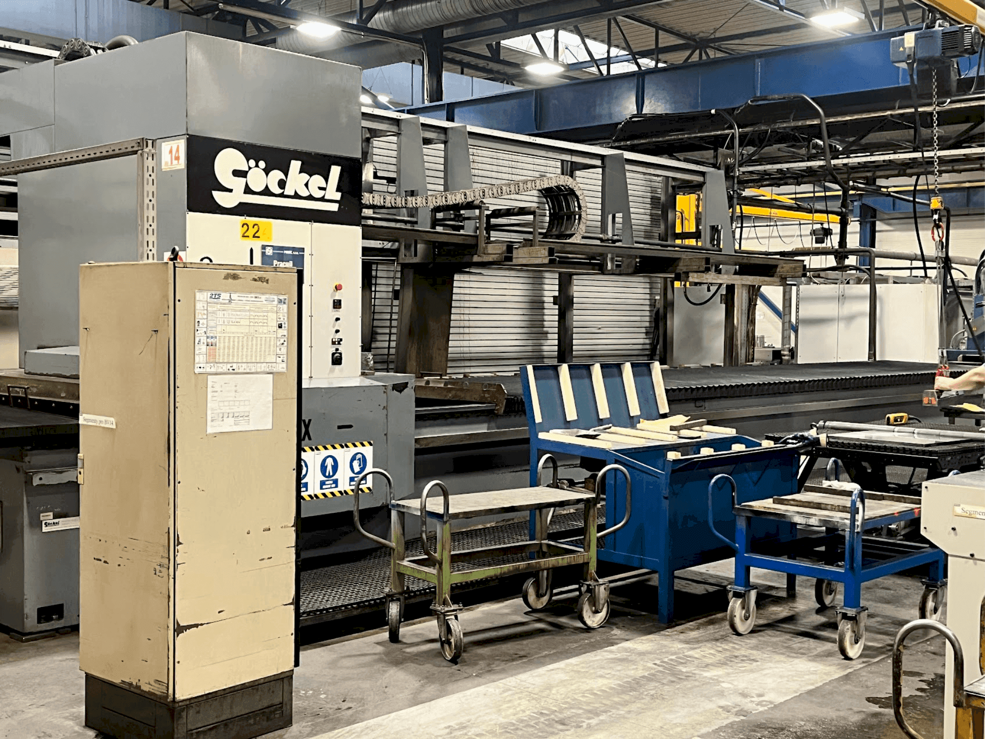 Makine  GÖCKEL G130 - Önden görünüm