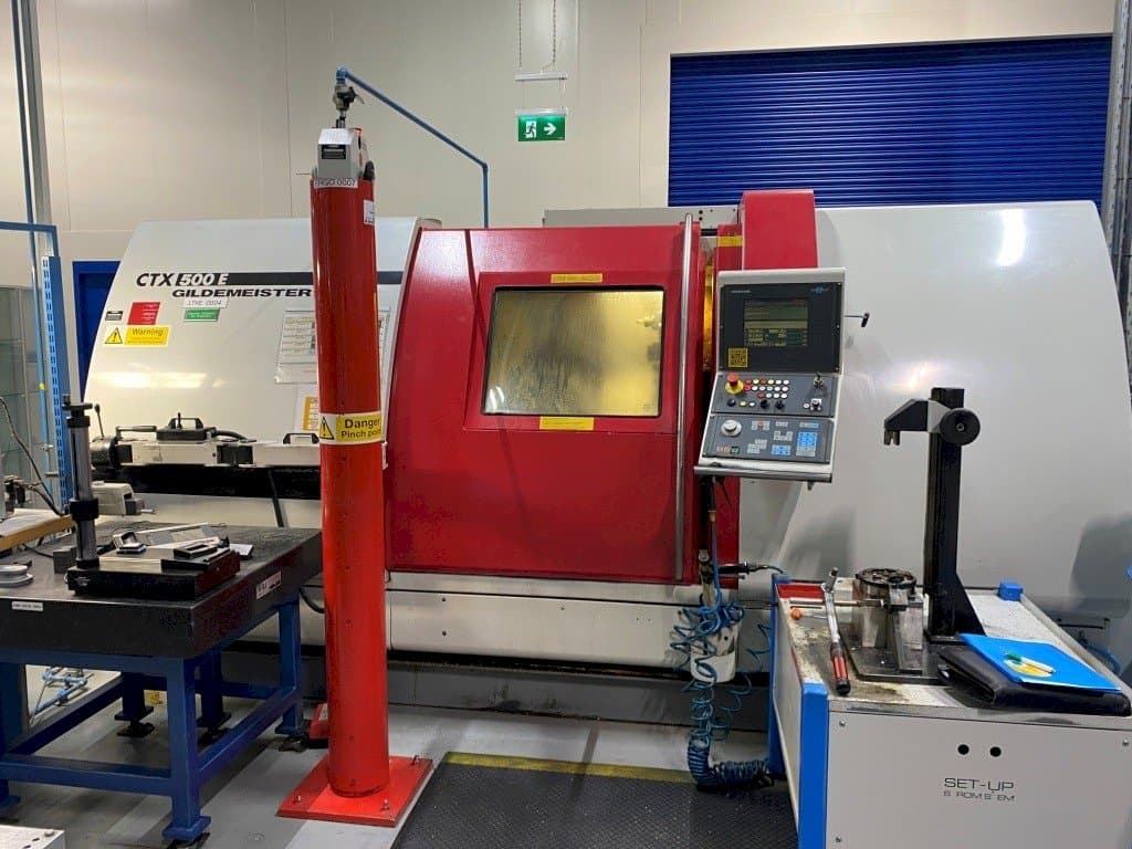 Makine  Gildemeister CTX-500 E - Önden görünüm