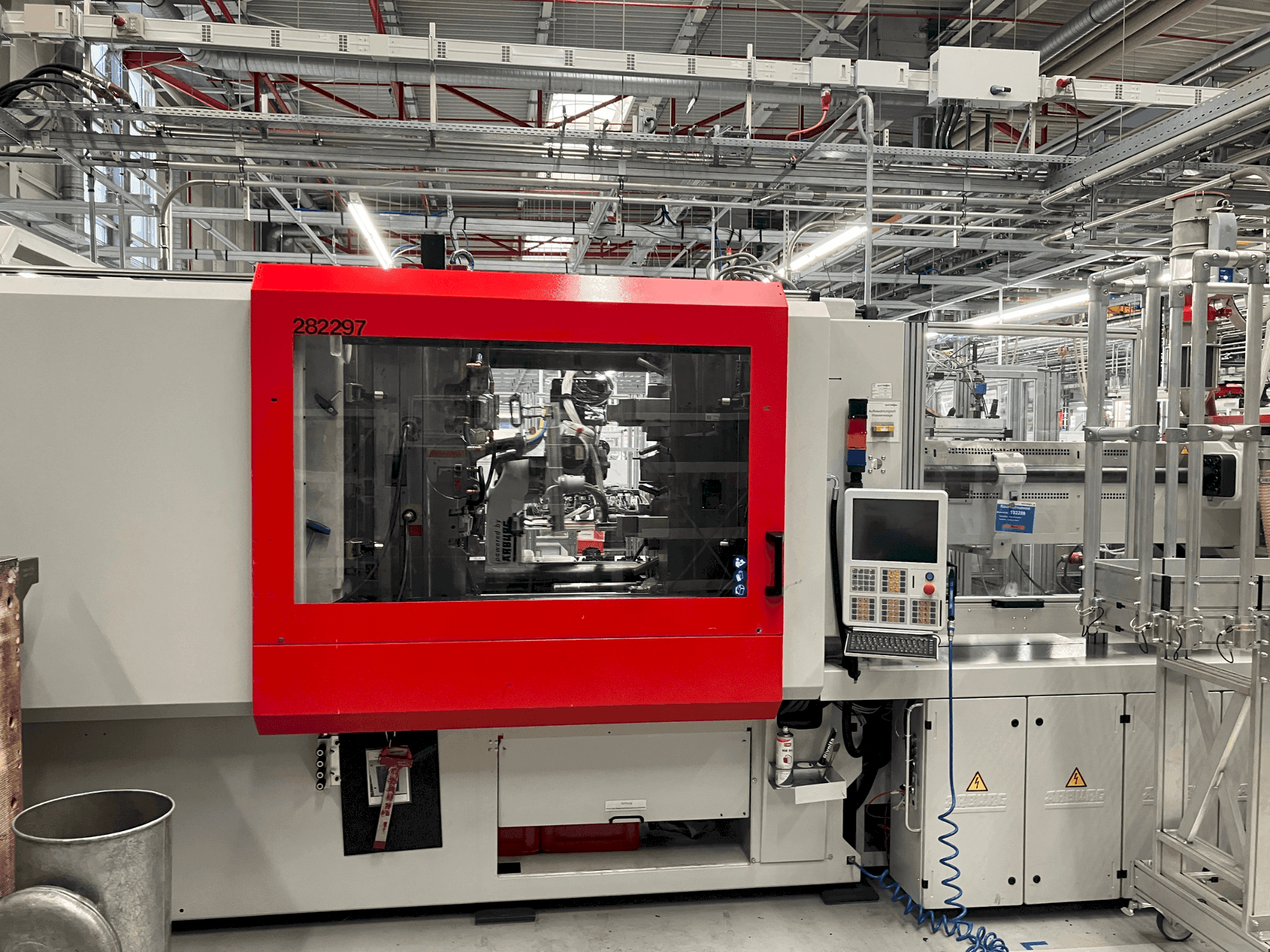 Makine  Arburg Allrounder 920 S 5000-2100 - Önden görünüm