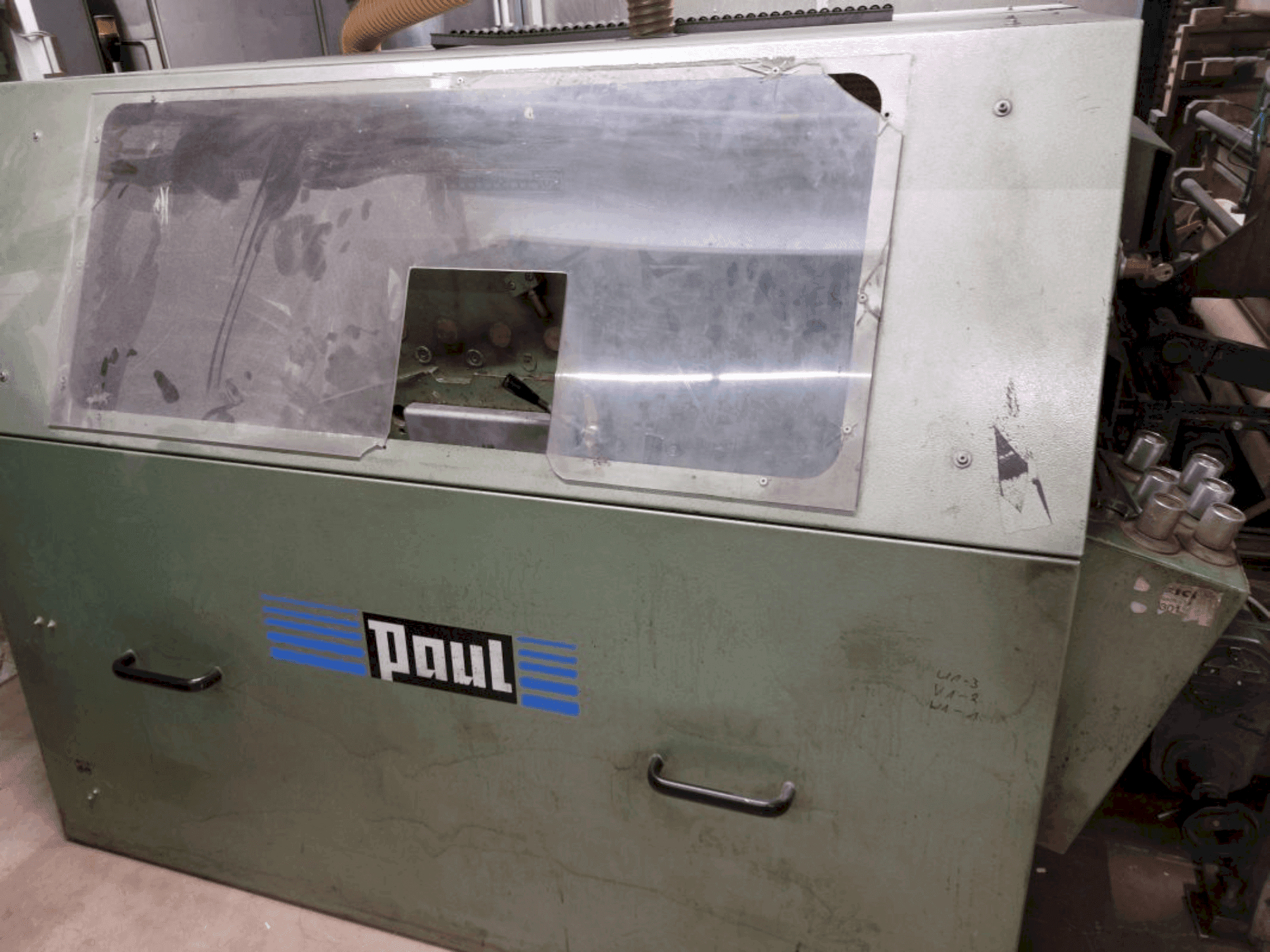 Makine  Paul Reinhardt K34G / 1500 - Önden görünüm