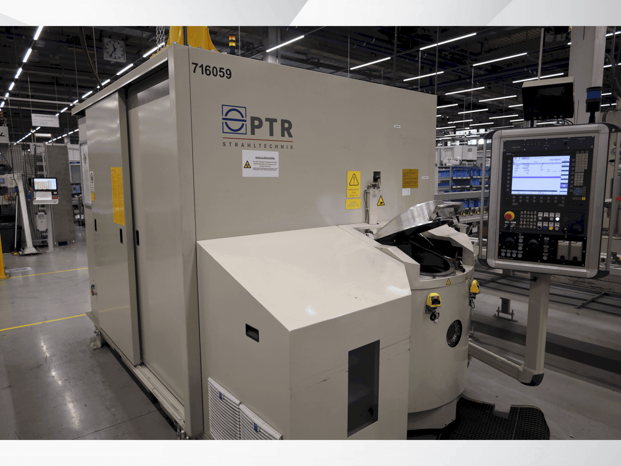Makine  PTR Strahltechnik EBW PS 4-1 60-6 CH - Önden görünüm