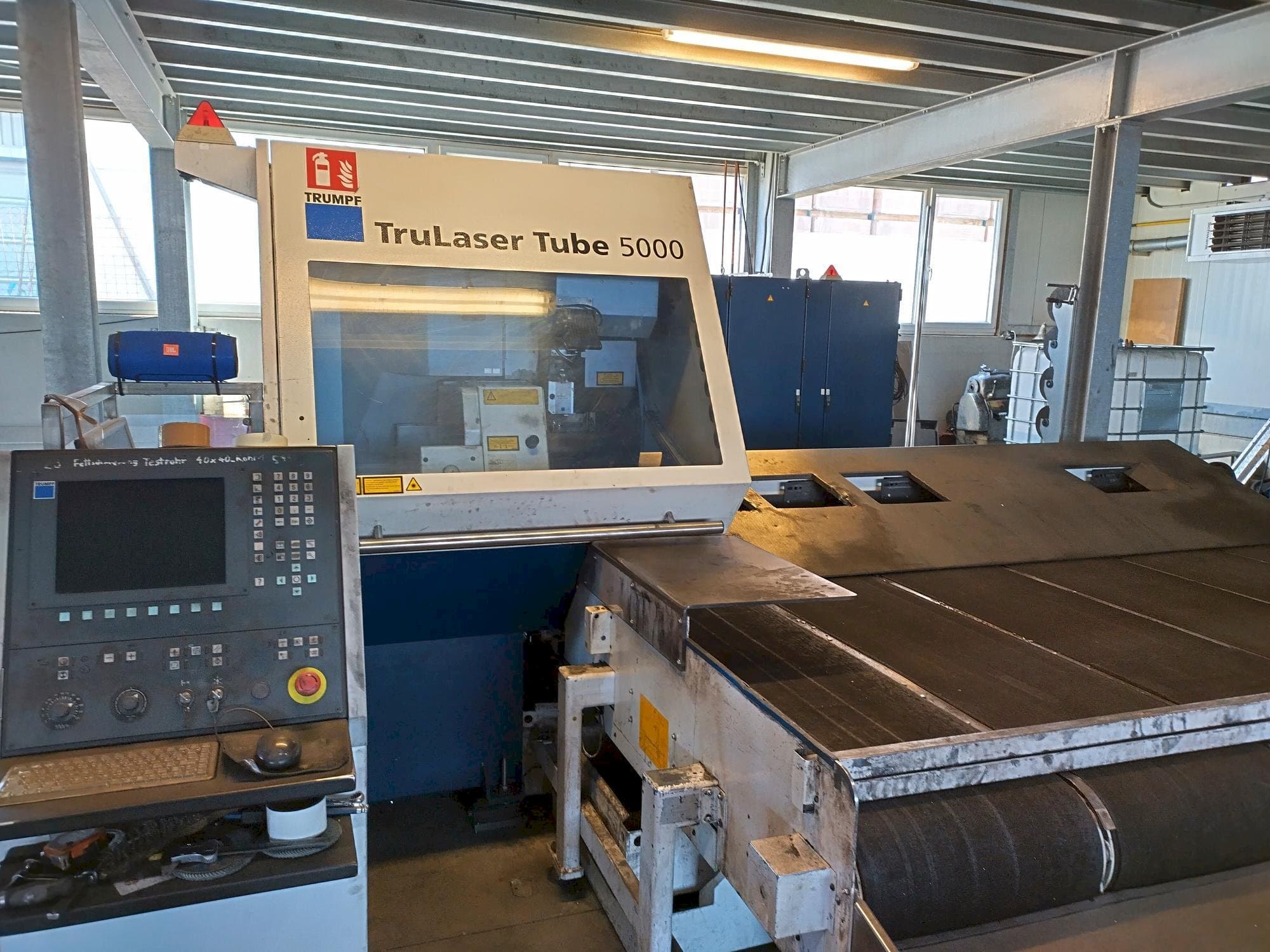 Makine  Trumpf TruLaser Tube 5000 - Önden görünüm