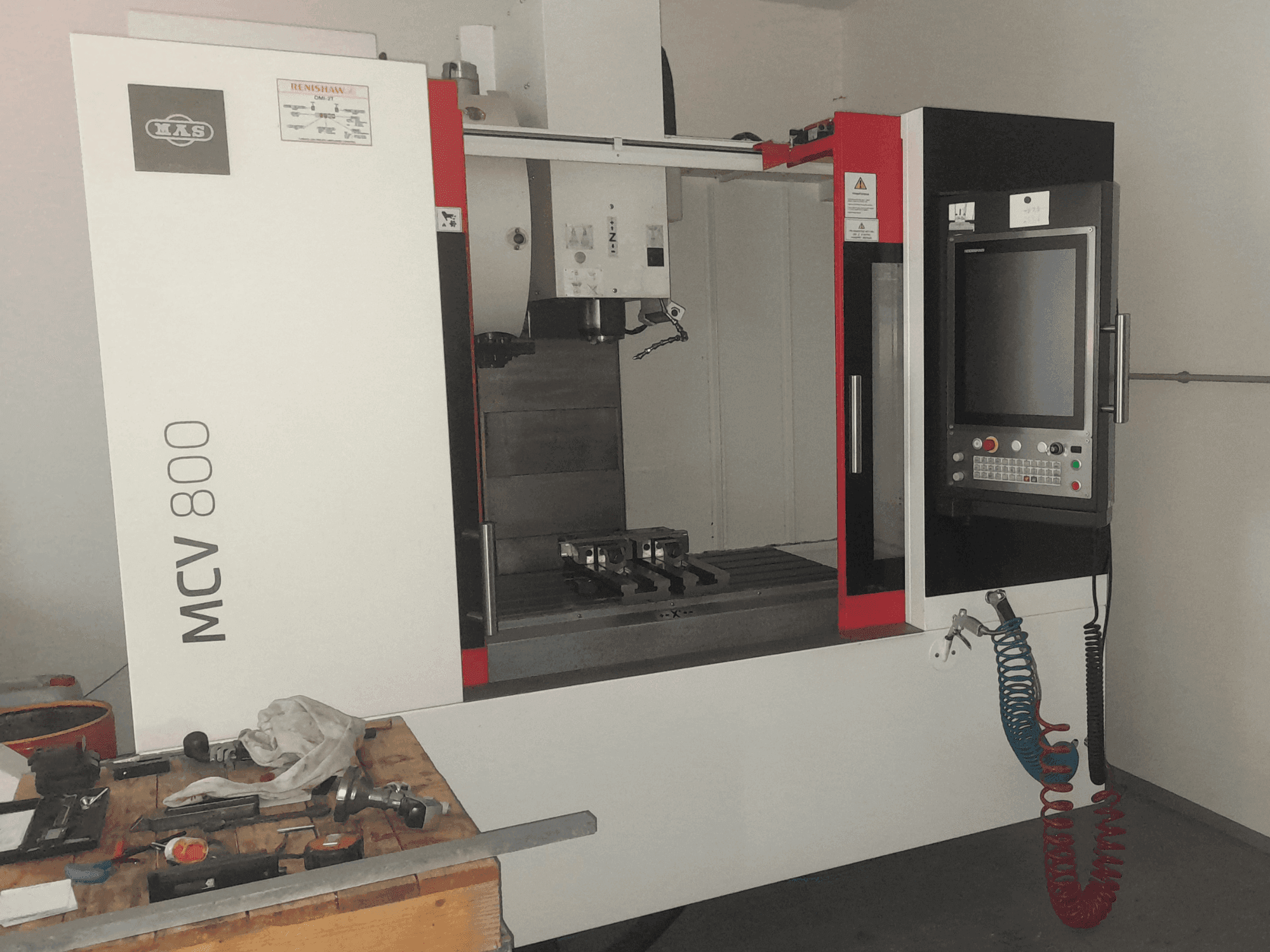 Makine  KOVOSVIT MAS MCV 800 QUICK (2022) - Önden görünüm