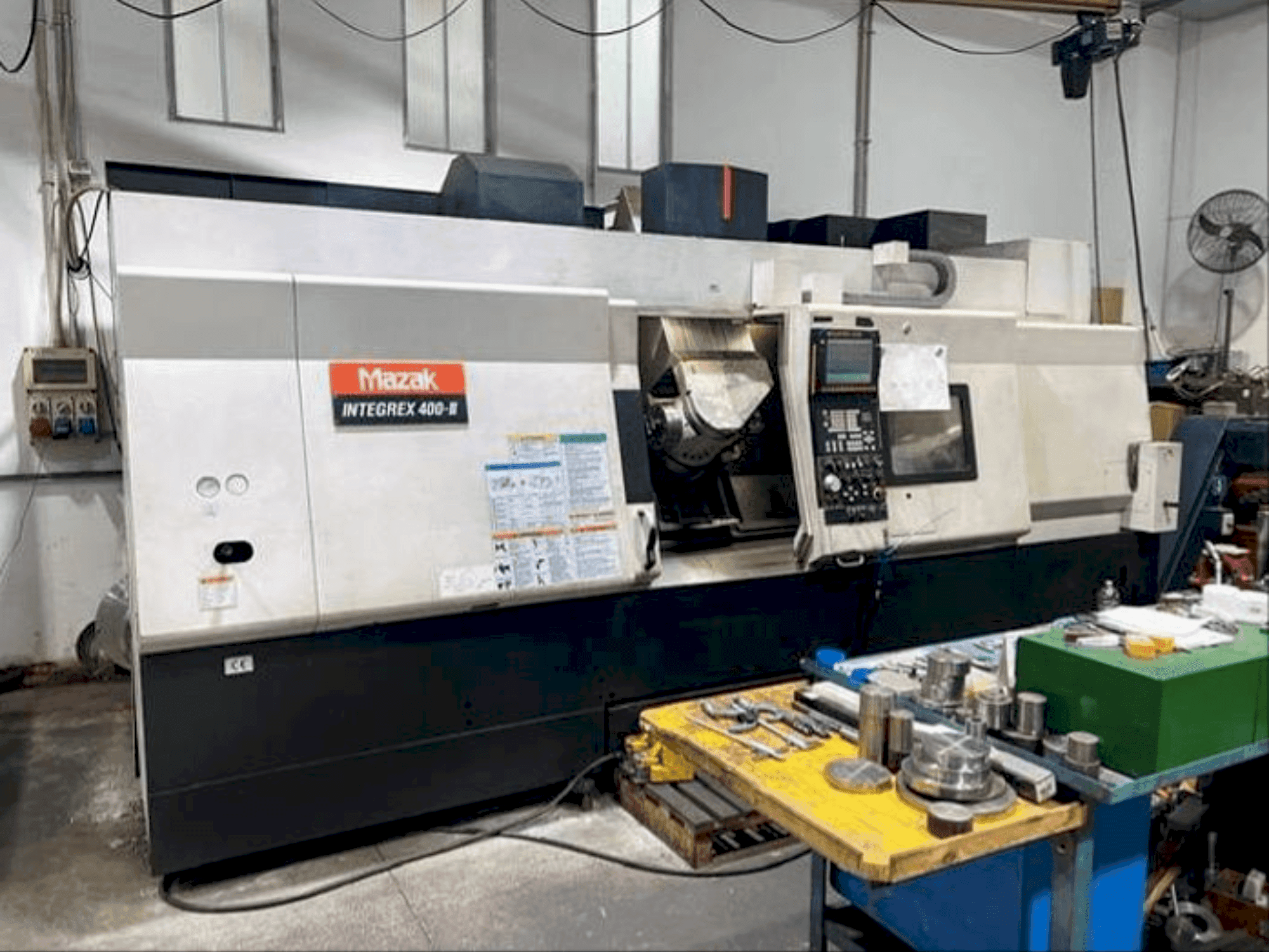 Makine  Mazak INTEGREX 400 III FUSION - Önden görünüm