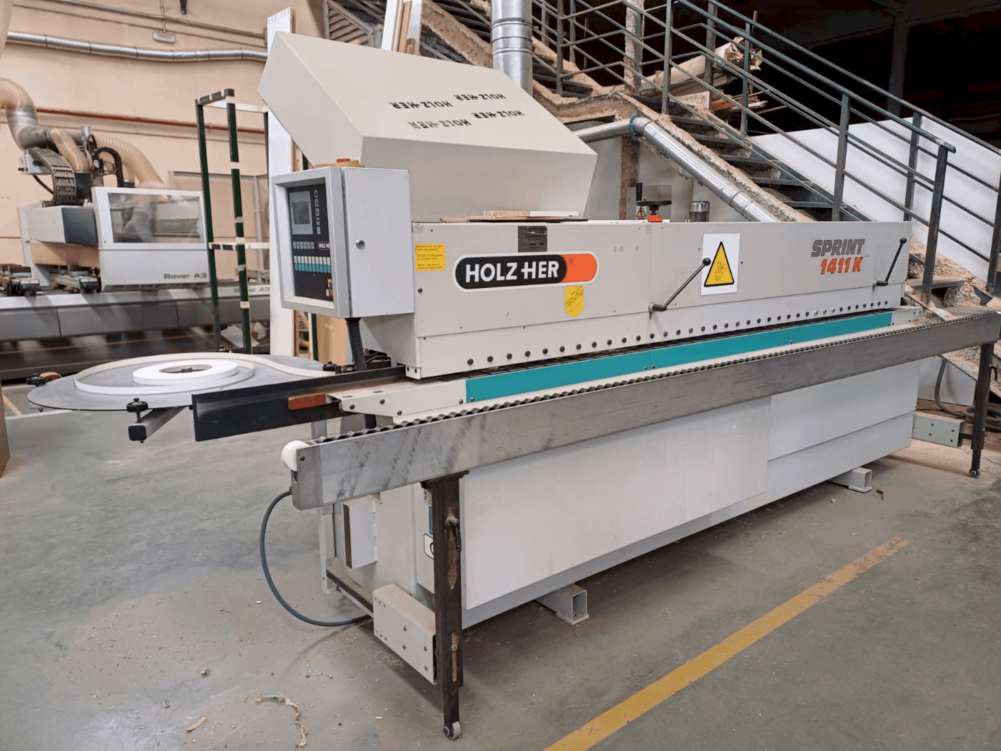 Makine  HOLZHER SPRINT 1411K - Önden görünüm