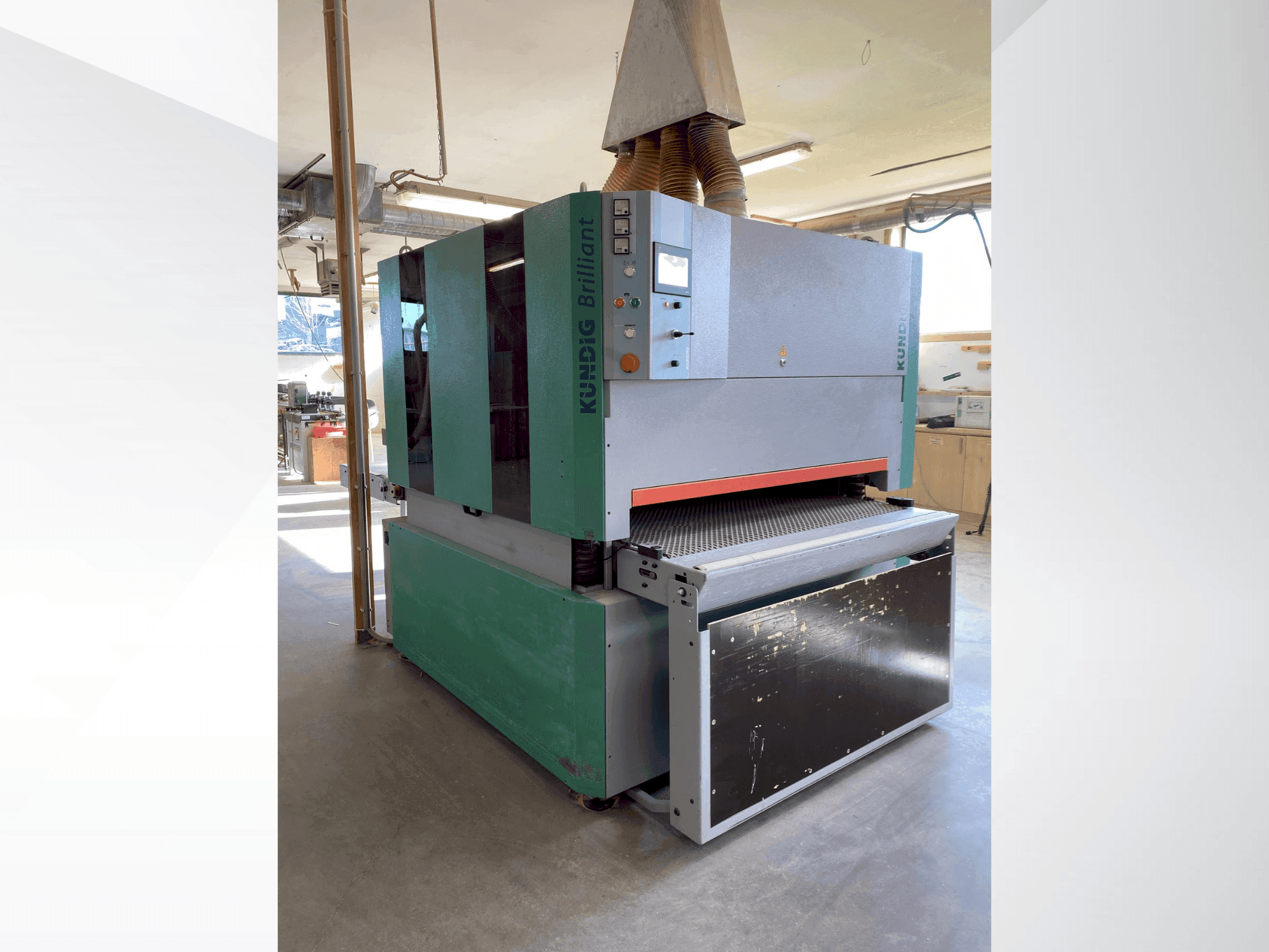 Makine  Kundig Brilliant-3 1300mm-RRPd - Önden görünüm