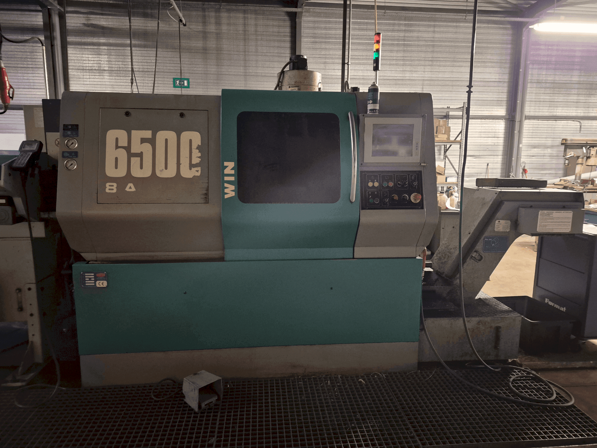 Makine  MUPEM WIN 6500 - Önden görünüm