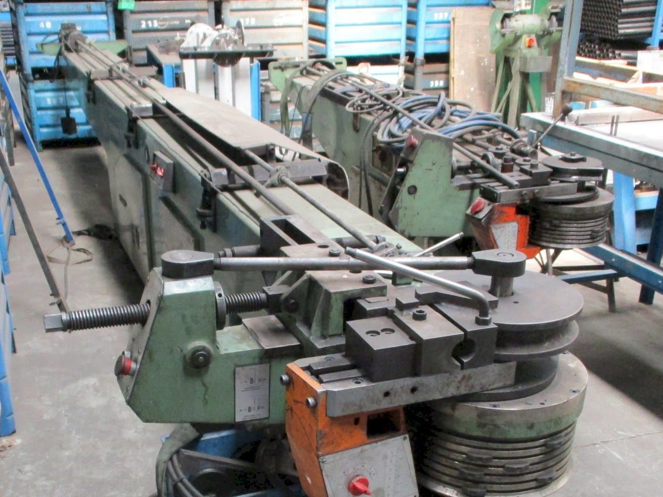 Makine  Tejero 55AHC - Önden görünüm