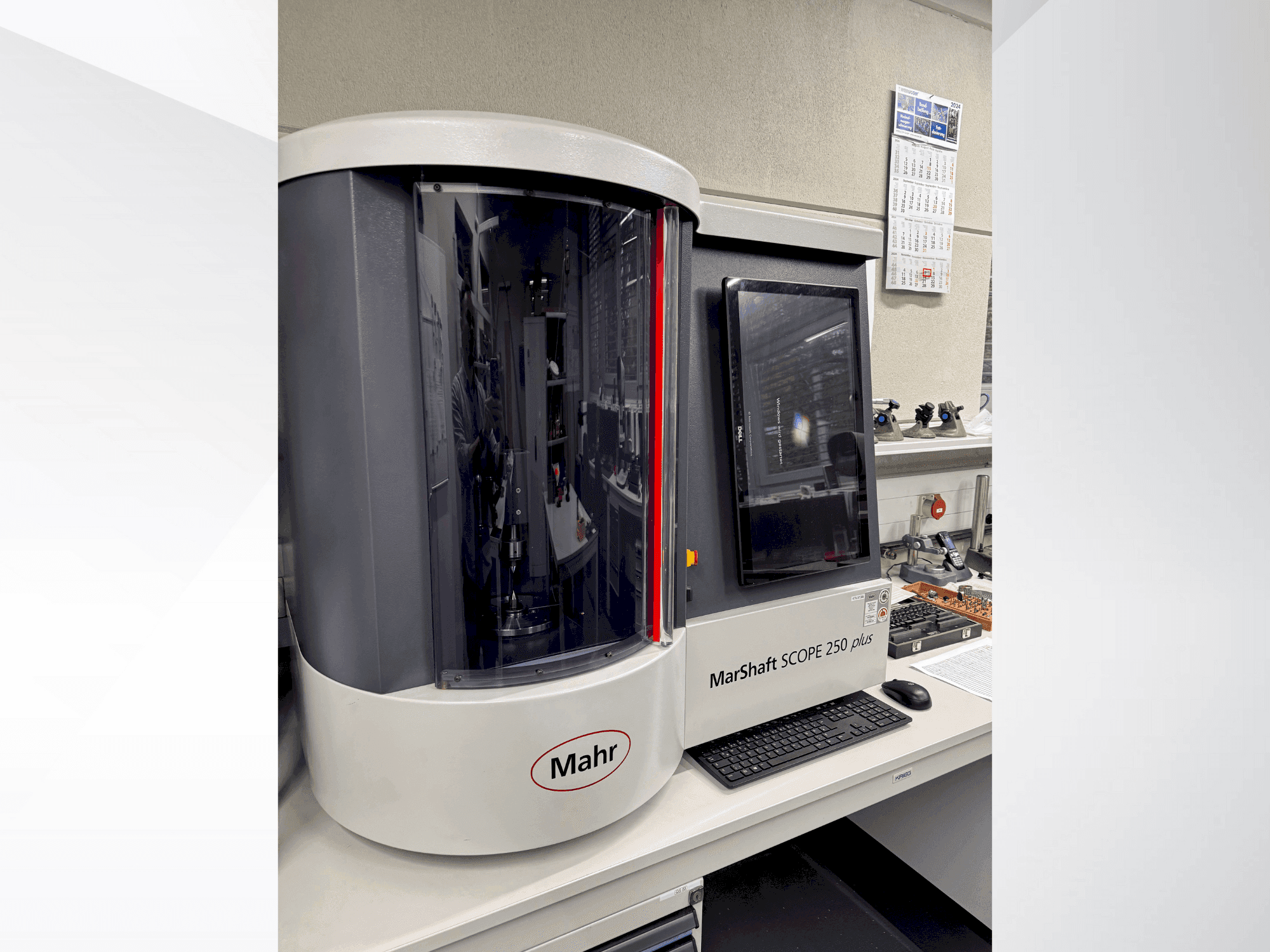 Makine  MAHR MahrShaft SCOPE 250 plus - Önden görünüm
