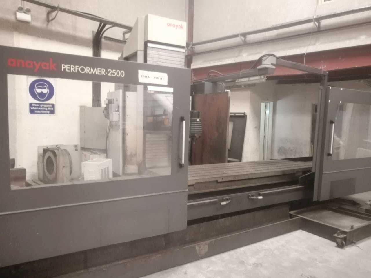 Makine  ANAYAK PERFORMER-2500 - Önden görünüm