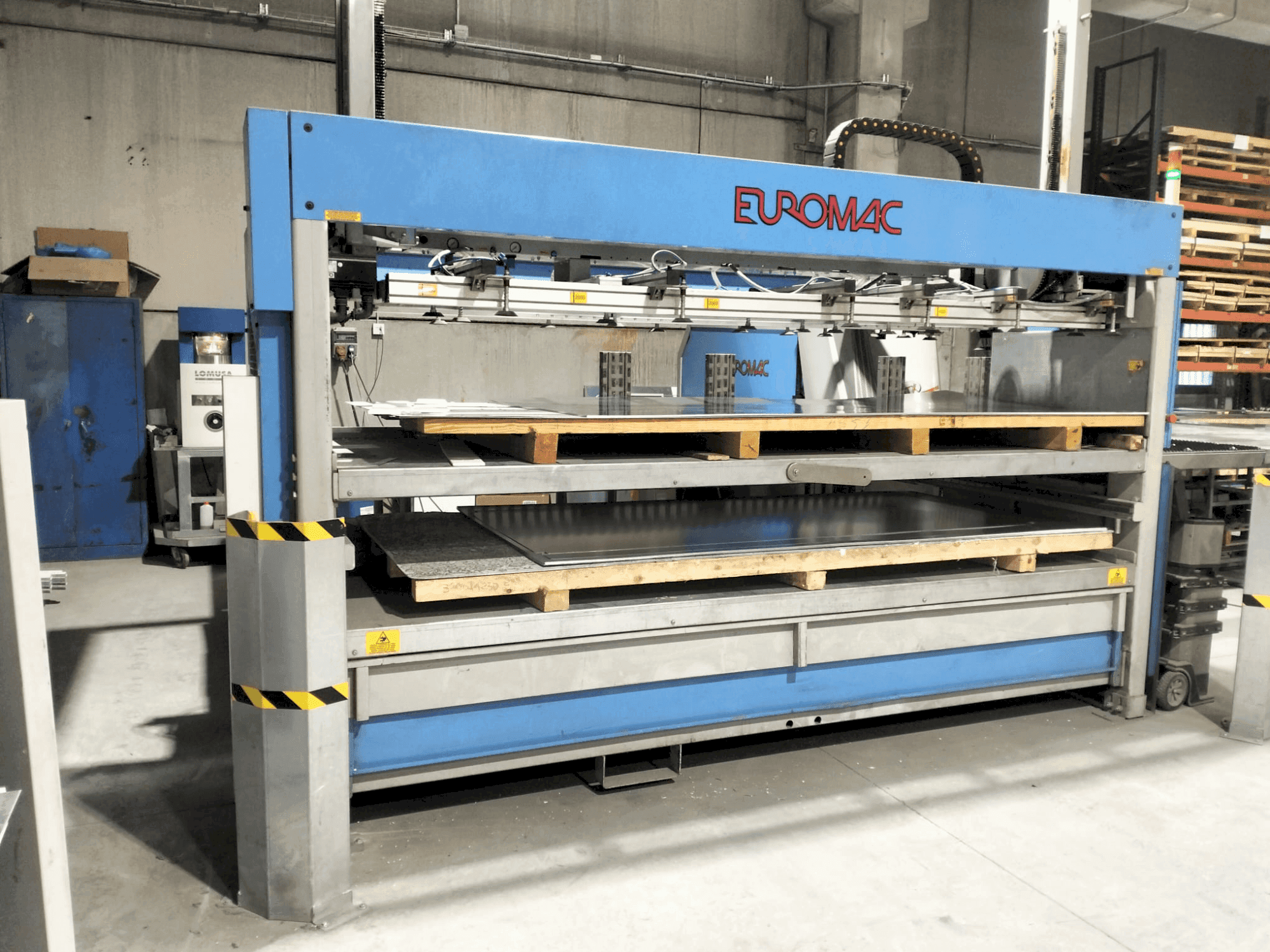 Makine  Euromac MTX FLEX12 - Önden görünüm