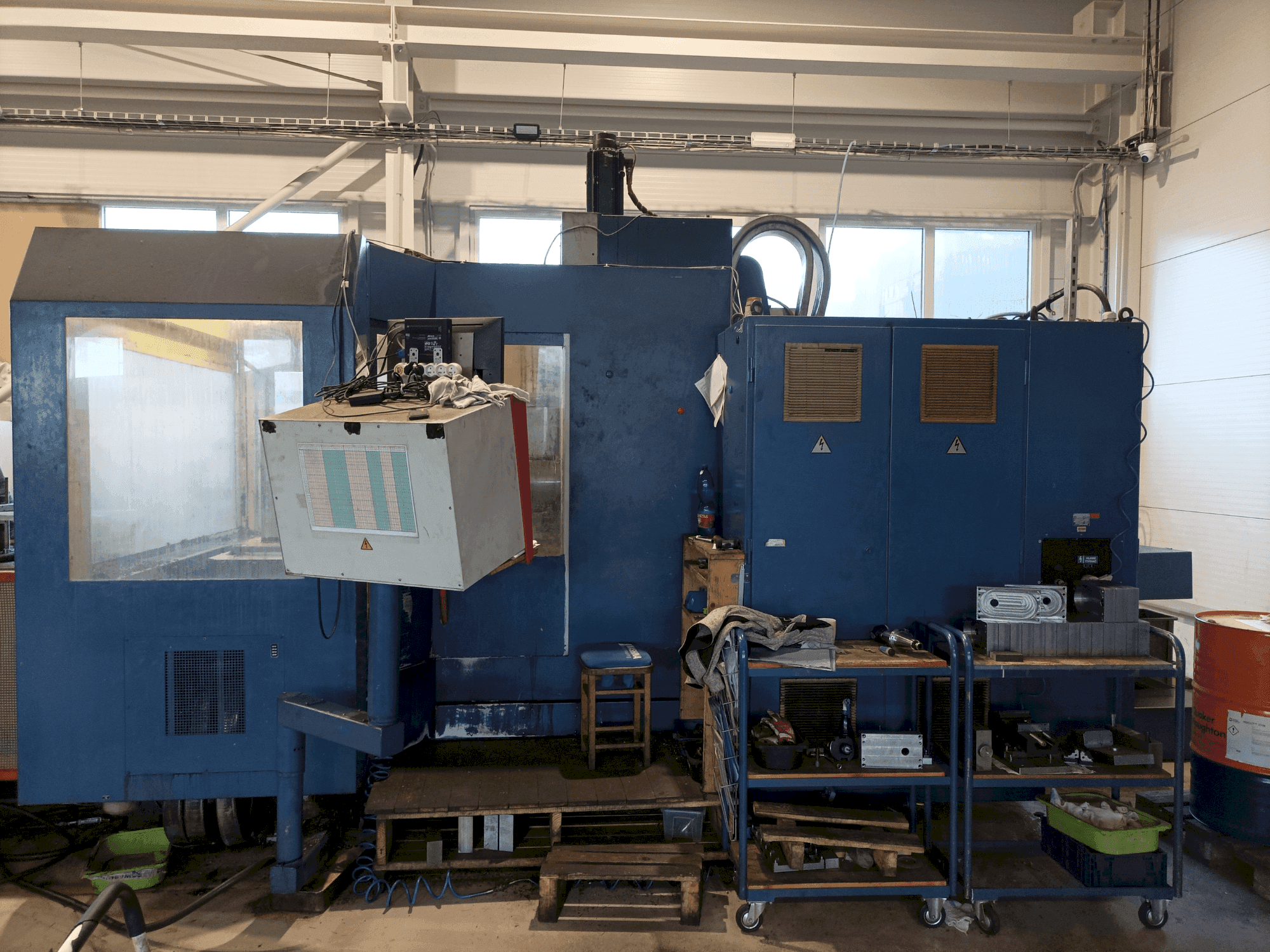 Makine  ZPS MCFH 63 - Önden görünüm