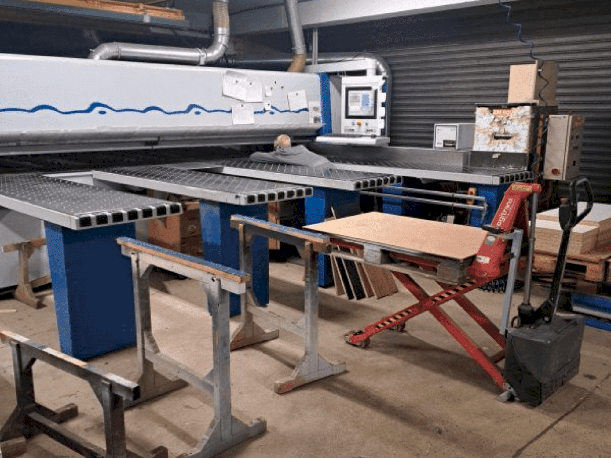 Makine  HOLZMA HPL/42/22 - Önden görünüm