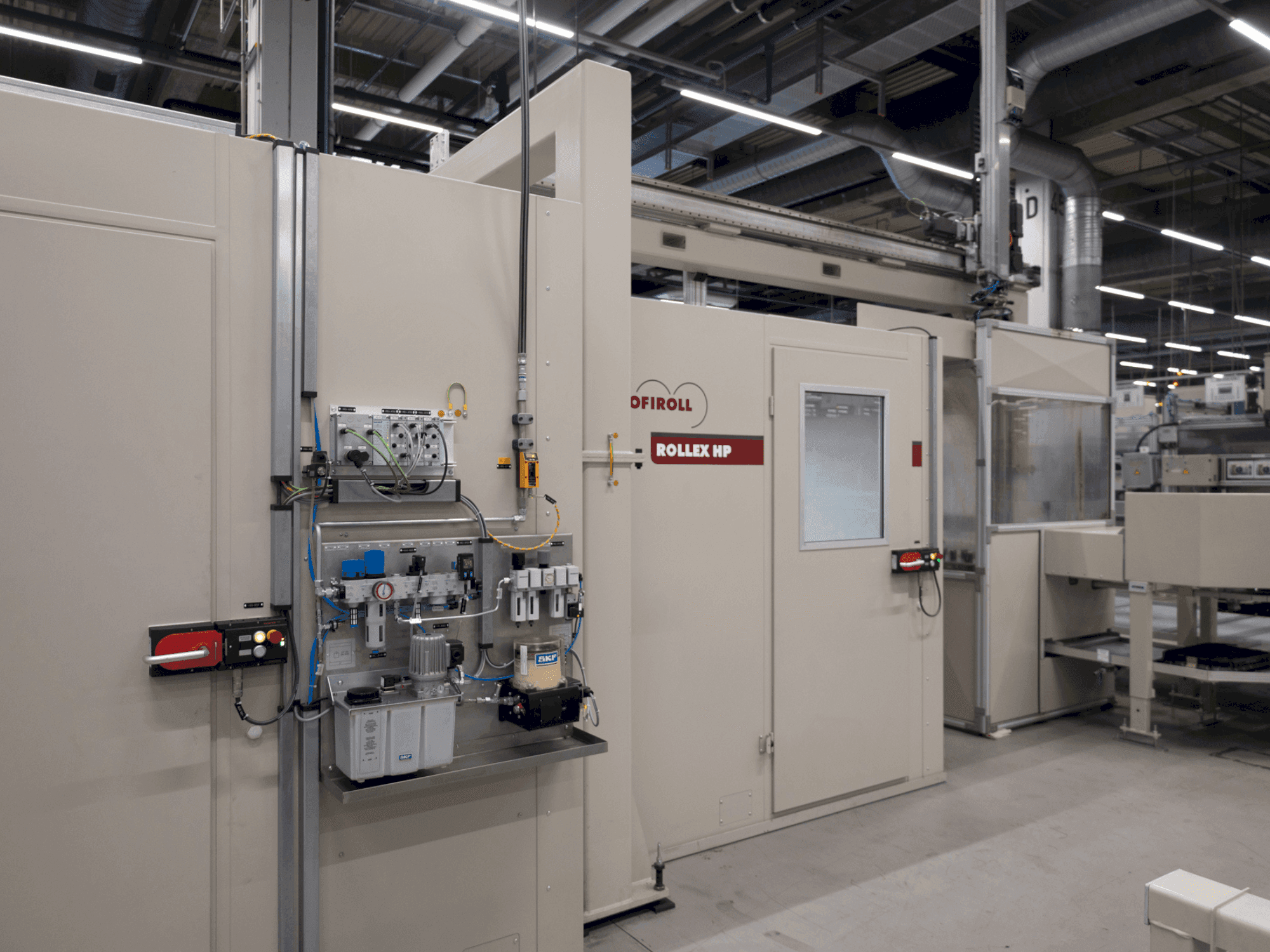 Makine  PROFIROLL ROLLEX HP - Önden görünüm