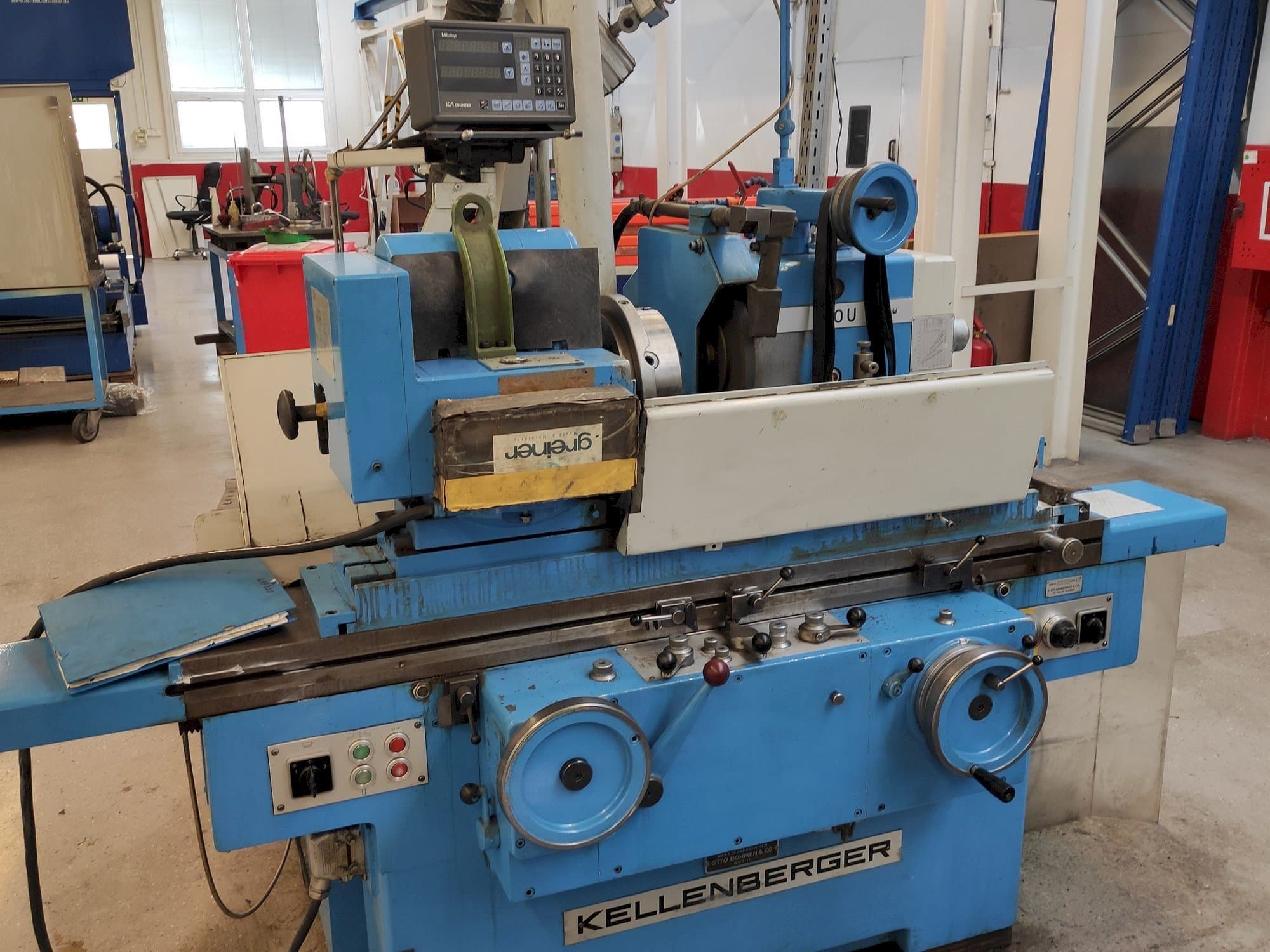 Makine  KELLENBERGER 600U - Önden görünüm