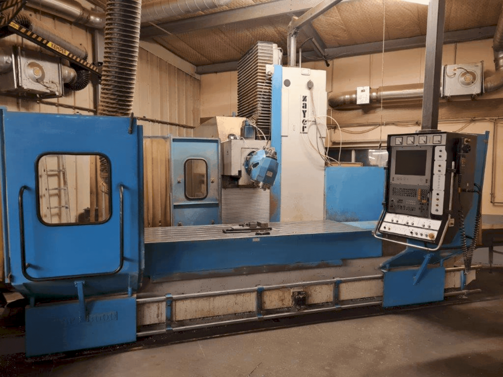 Makine  Zayer 30KF3000 - Önden görünüm