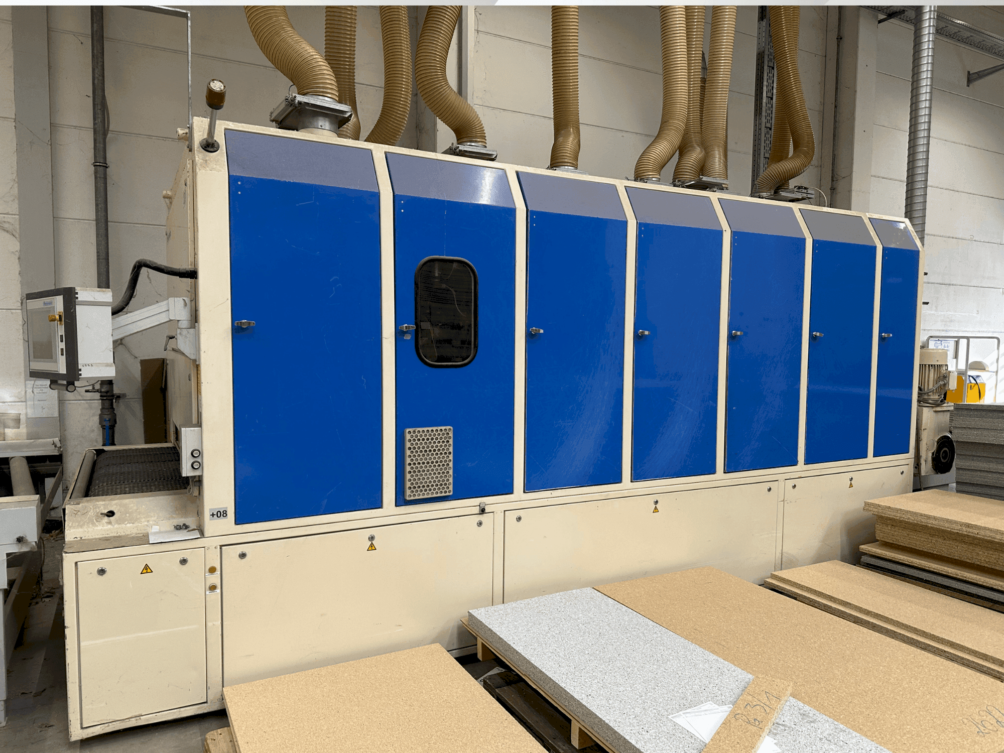 Makine  HEESEMANN LSM8 / EA2 - Önden görünüm