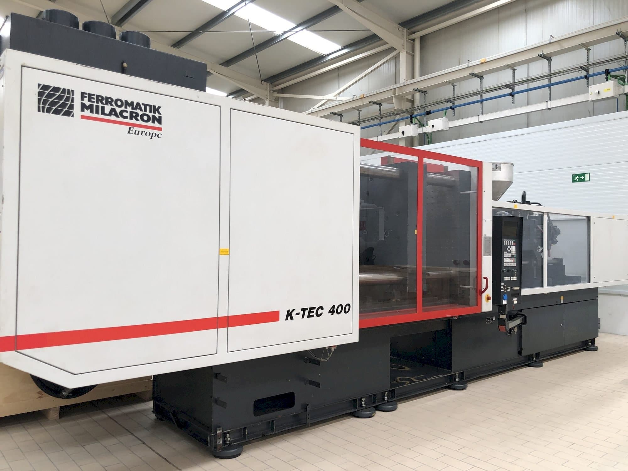 Makine  Ferromatik K-TEC400S - Önden görünüm